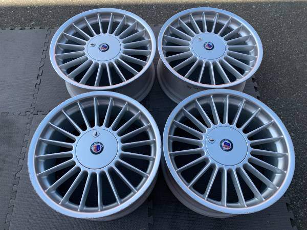 ULTRA RARE - Squared setup 18X8 ALPINA Softline rims - photo 3