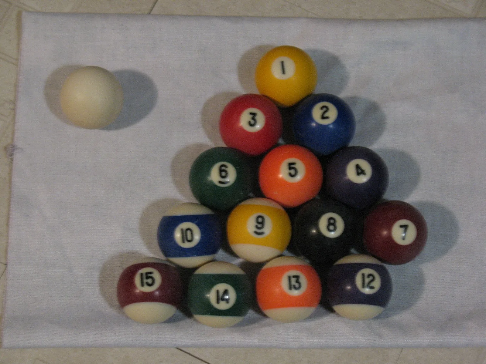 Billiard Balls and Cue image indicator(3)