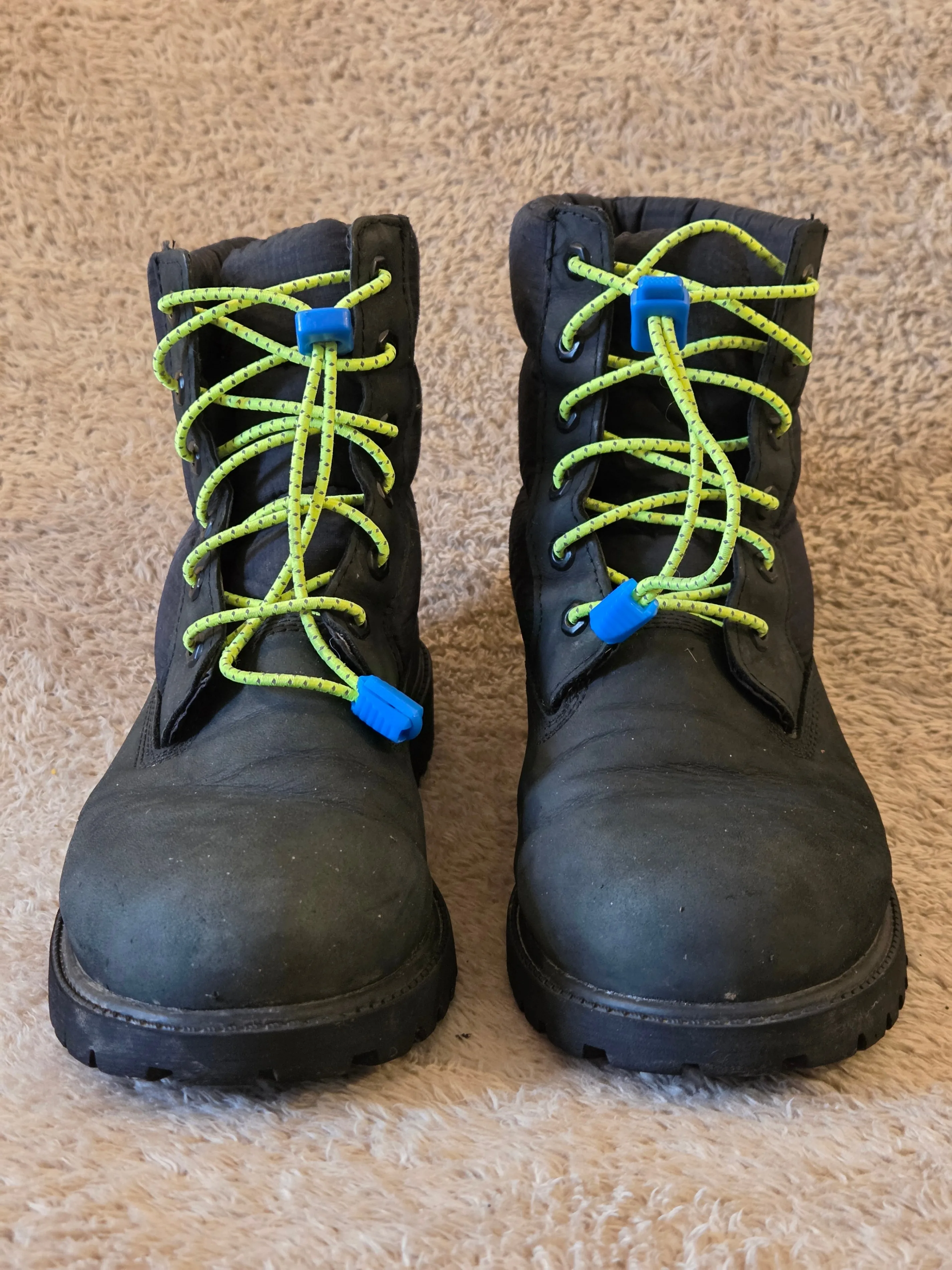 Timberland Kids 6" Puffer Winter Boots, US 7, Black