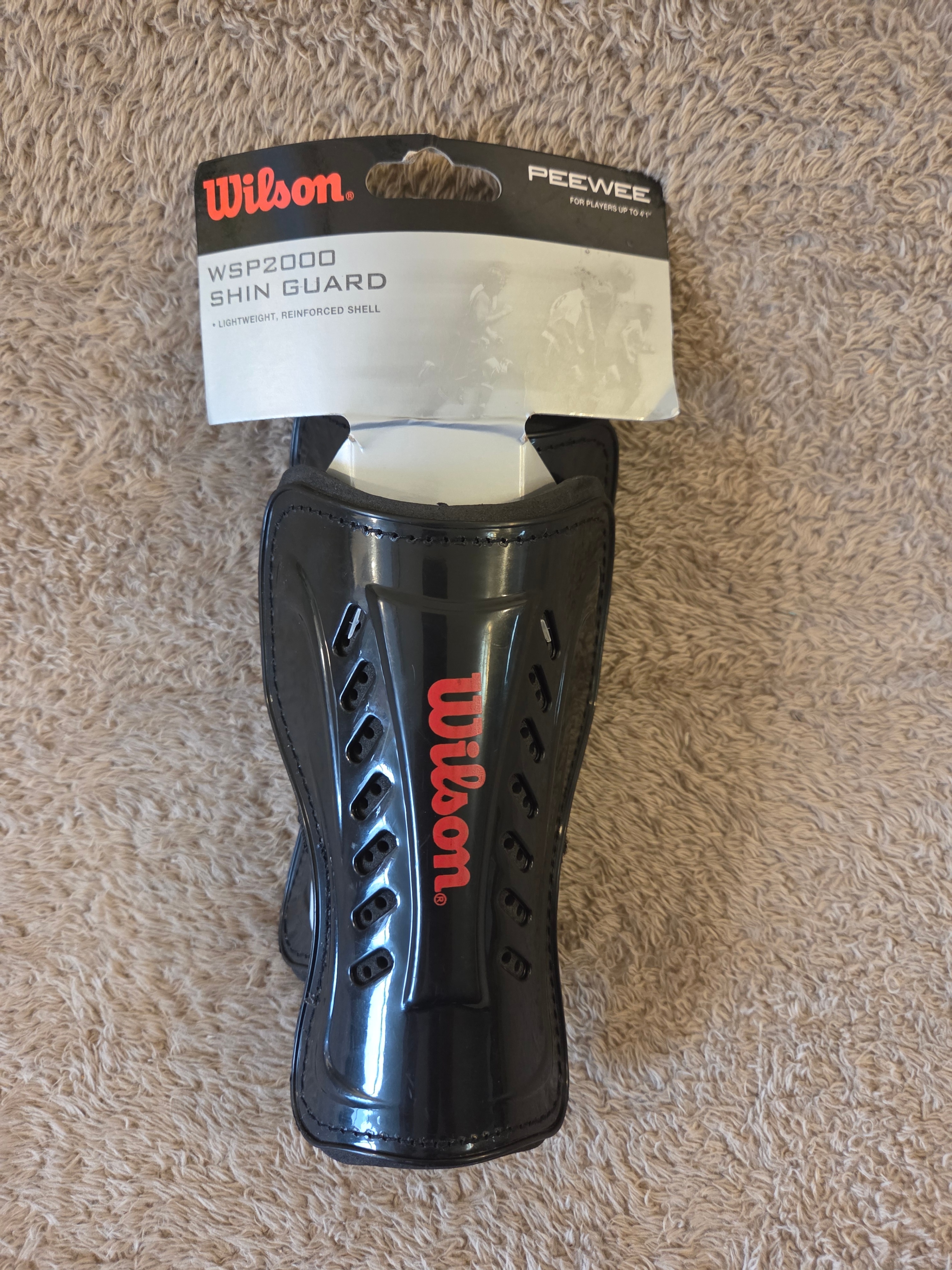 Wilson WSP2000 Pee Wee Soccer Shin Guards – New - photo 2
