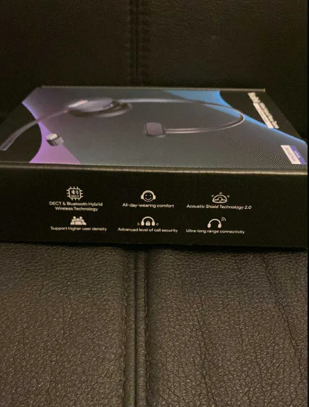 Yealink WH64 Hybrid Mono Teams DECT Wireless Headset image indicator(3)