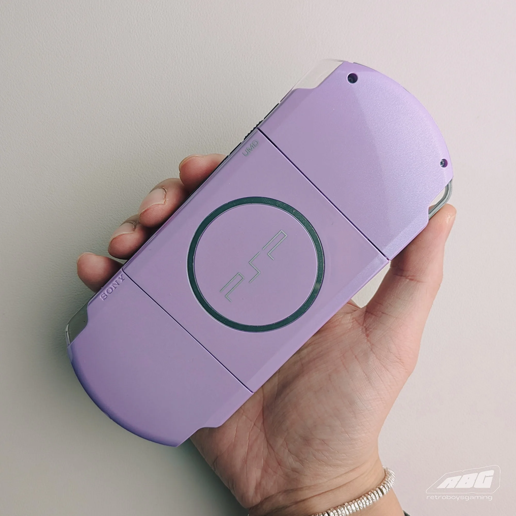 PSP3000 Purple Modded image indicator(5)