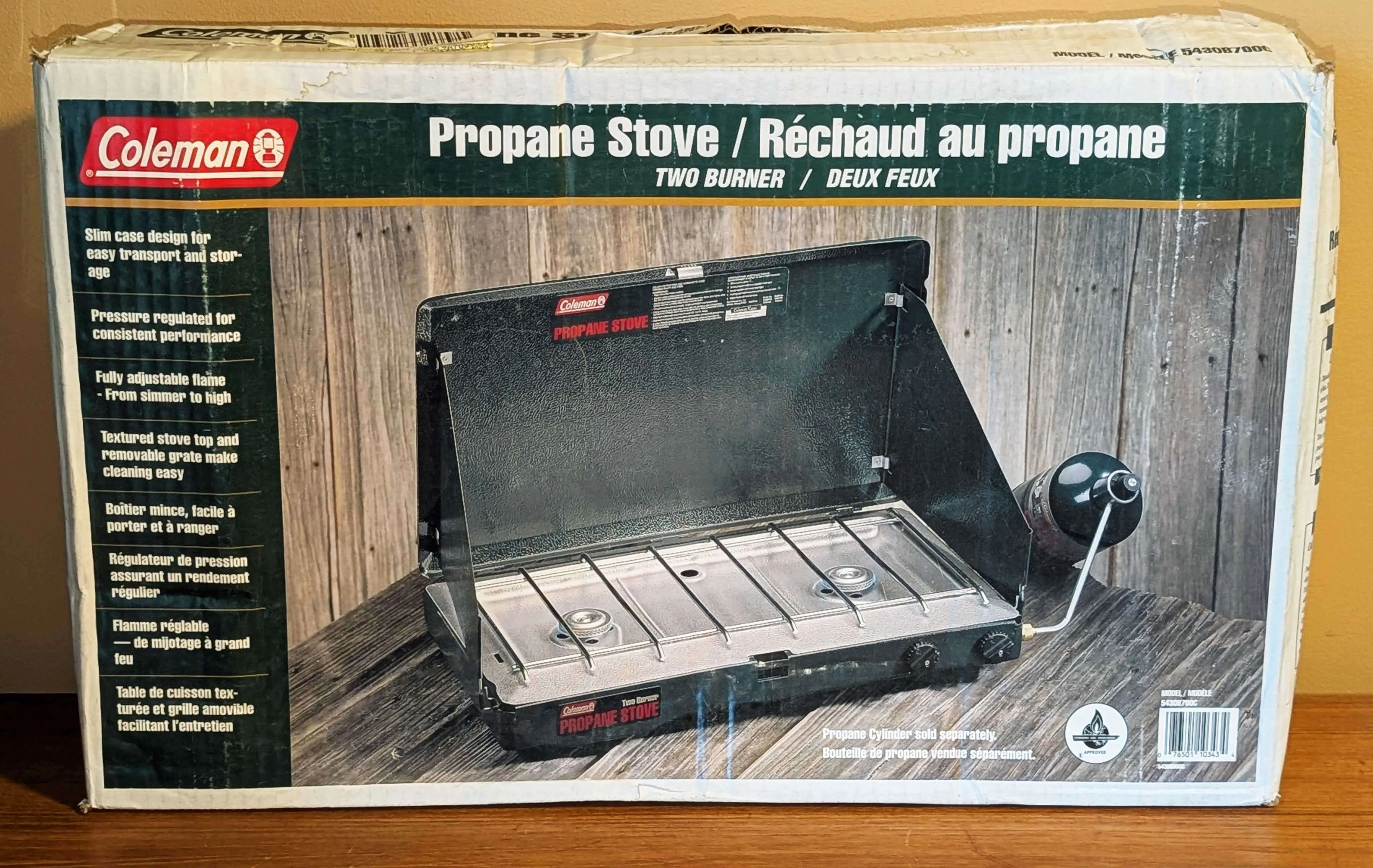 Coleman 5430B700C - Two Burner Propane Stove - Complete