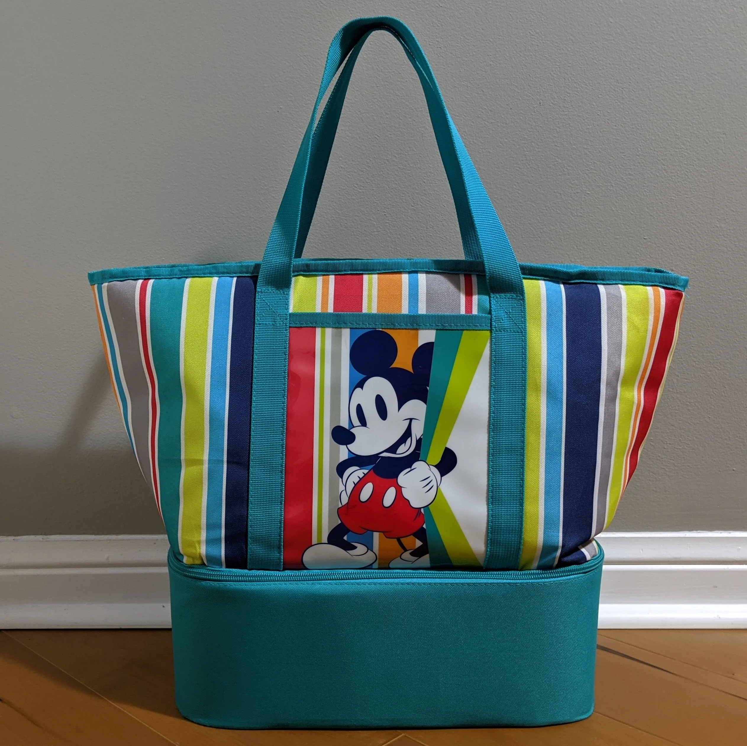 2016 Disney Mickey Mouse Large Insulated Cooler Tote Beach Bag