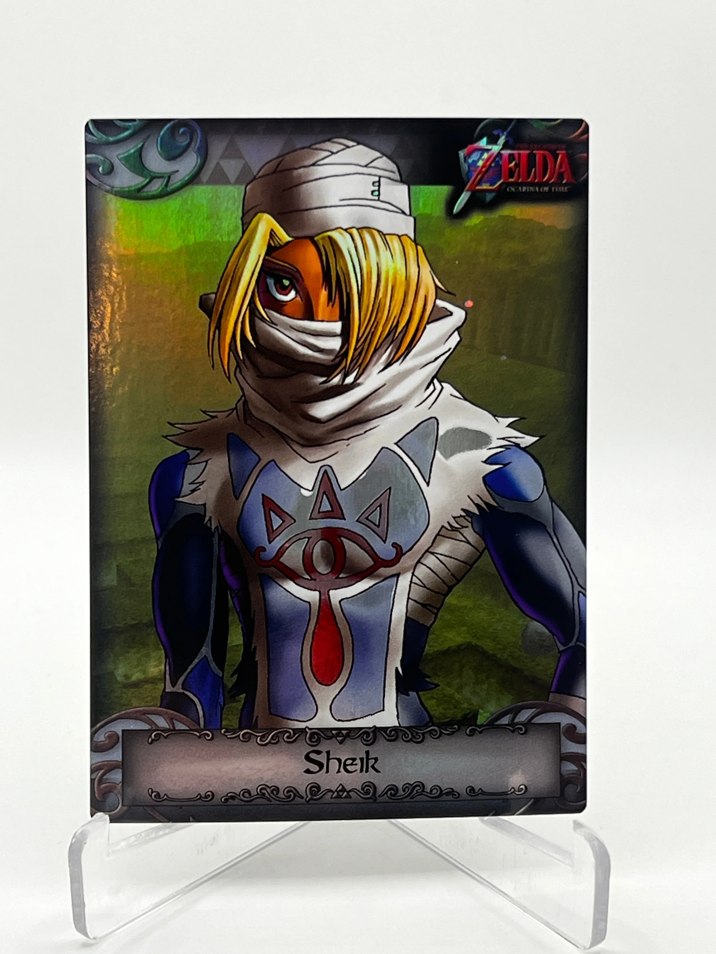 Legend of Zelda Sheik #91 Holo Trading Card M/NM