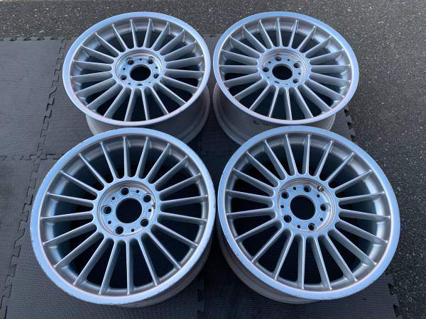 ULTRA RARE - Squared setup 18X8 ALPINA Softline rims - photo 2