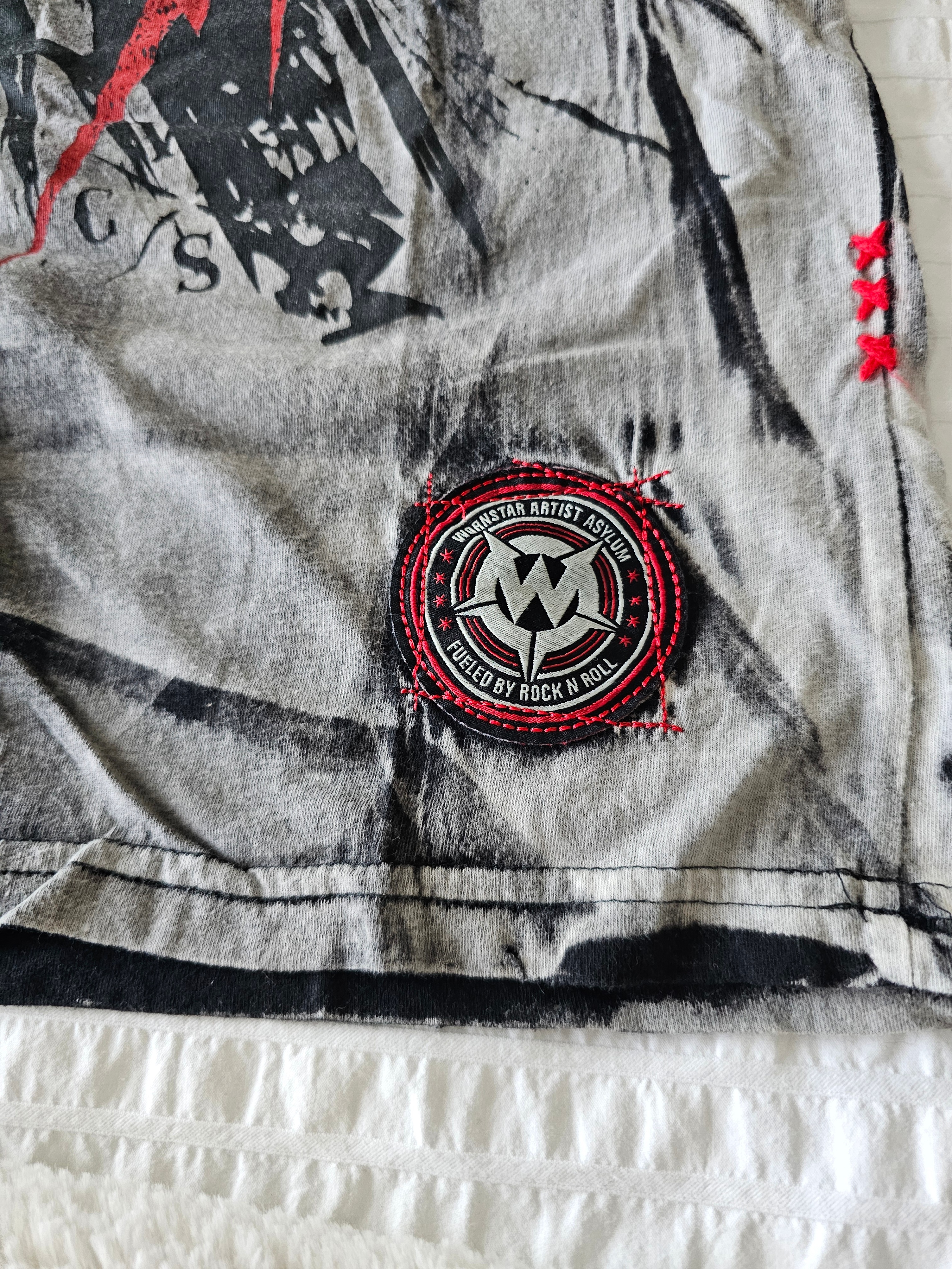 "WORNSTAR" Fueled By Rock N Roll-Designer T-Shirt - photo 3