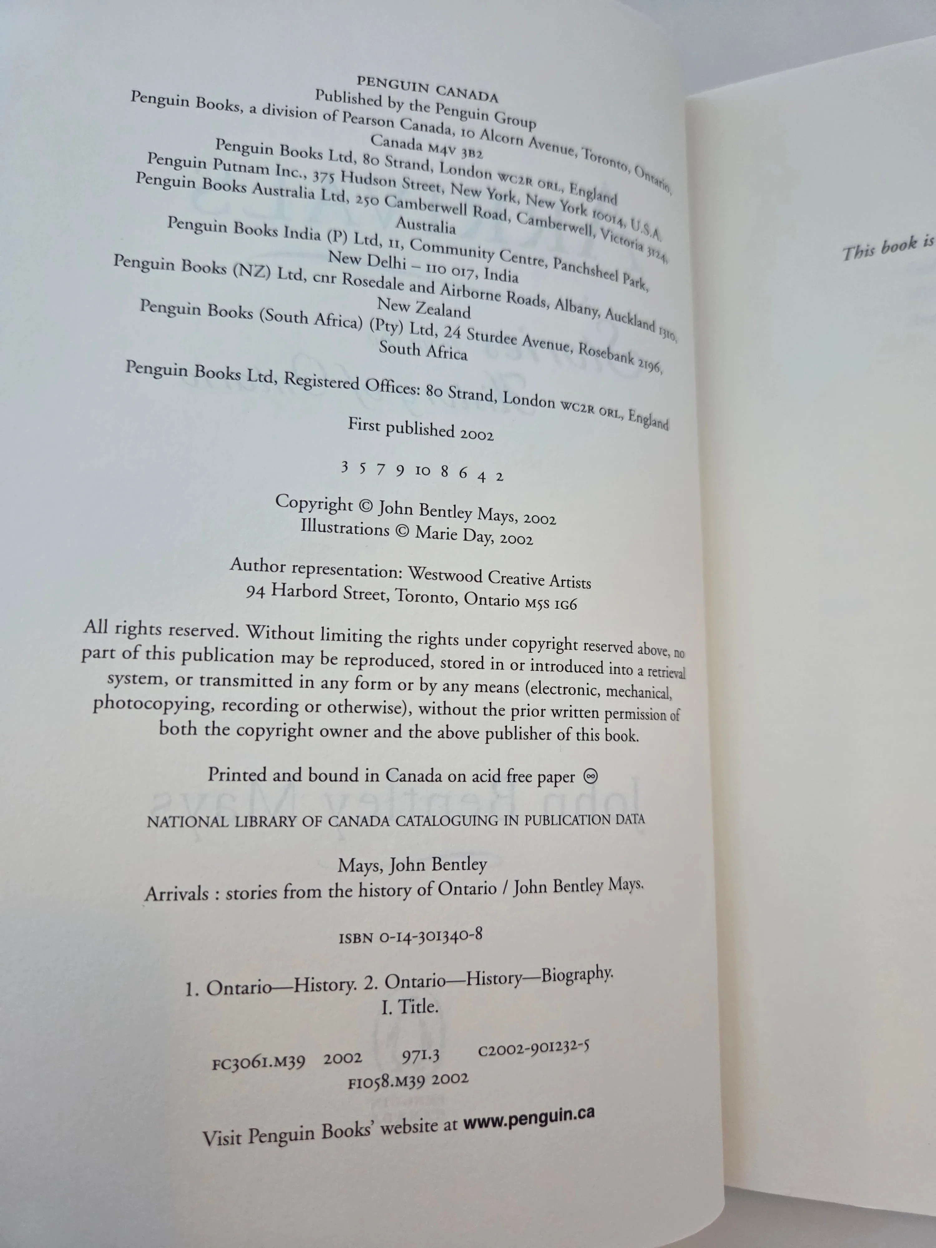 Arrivals by John Bentley Mays image indicator(2)