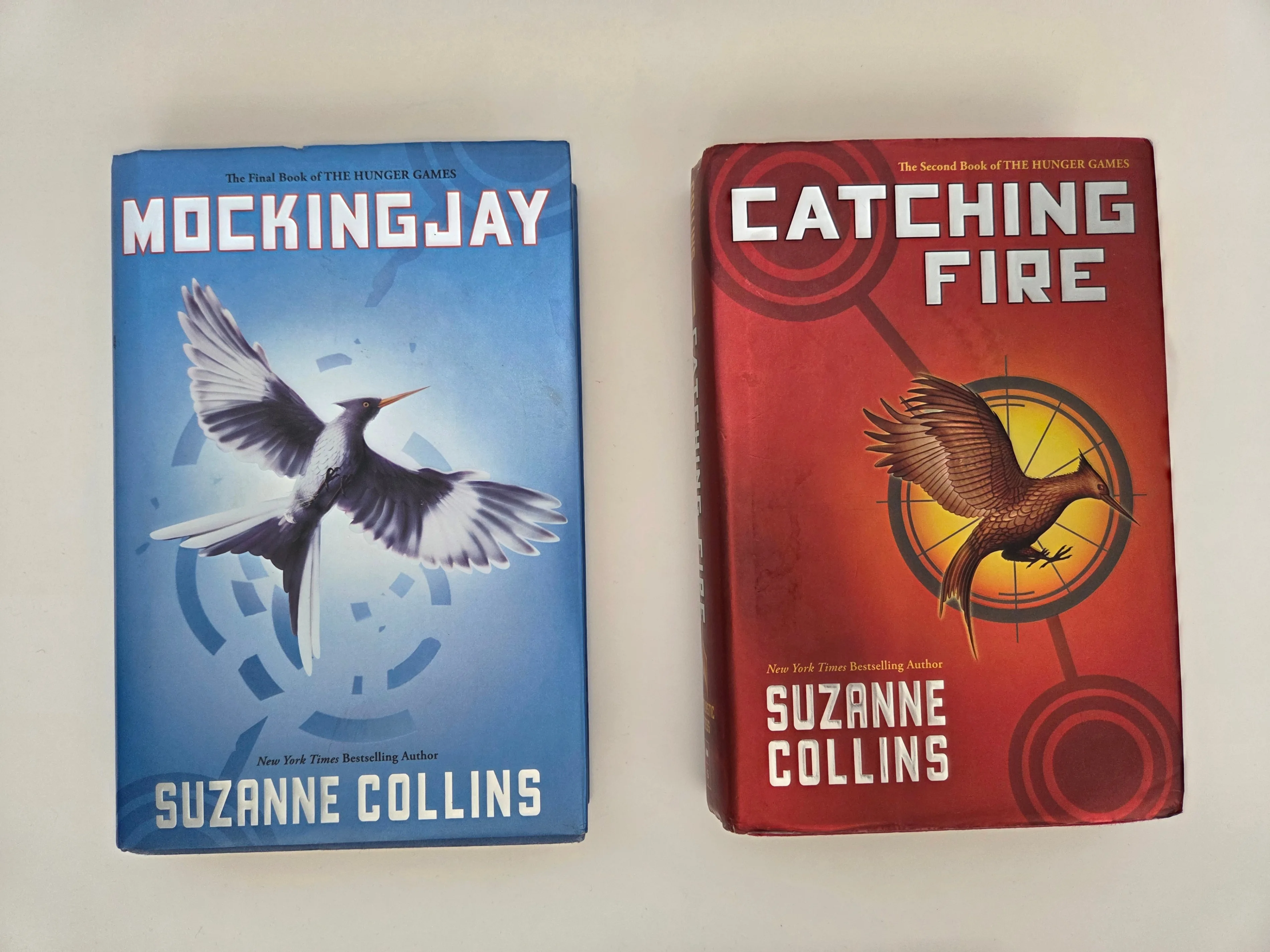 Hunger Games: Catching Fire & Mockingjay Hardcovers