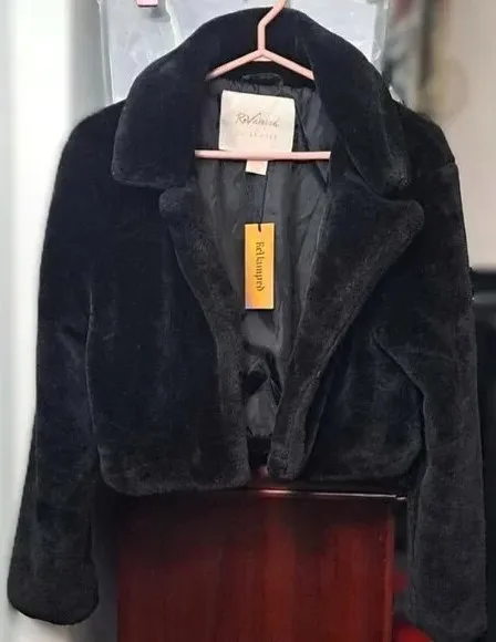 Revamped Soft Teddy Fleece Fall/Winter Cropped Jacket image indicator(3)