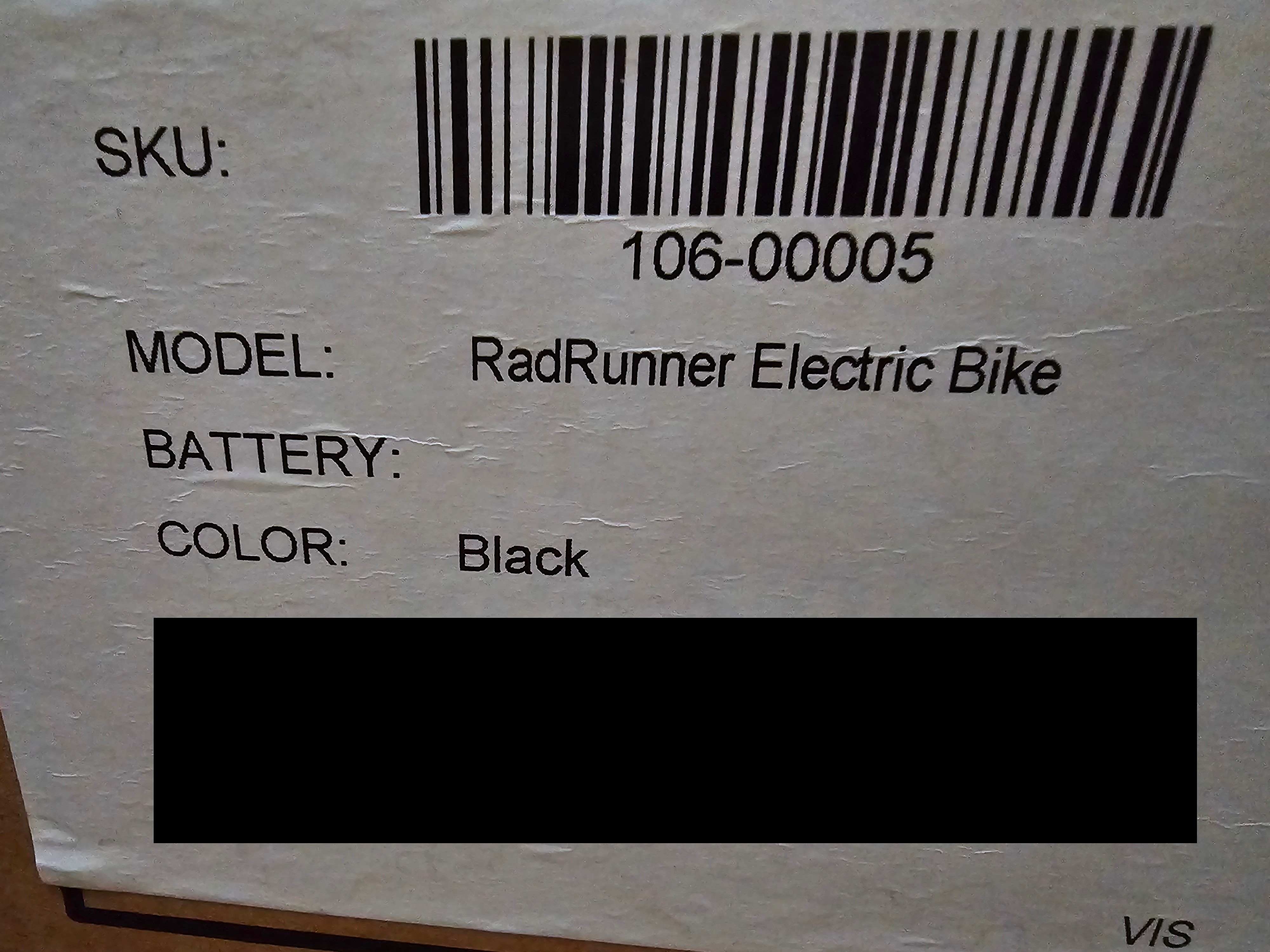 RadRunner 1 Electric Bike (Sealed in Box) - photo 2