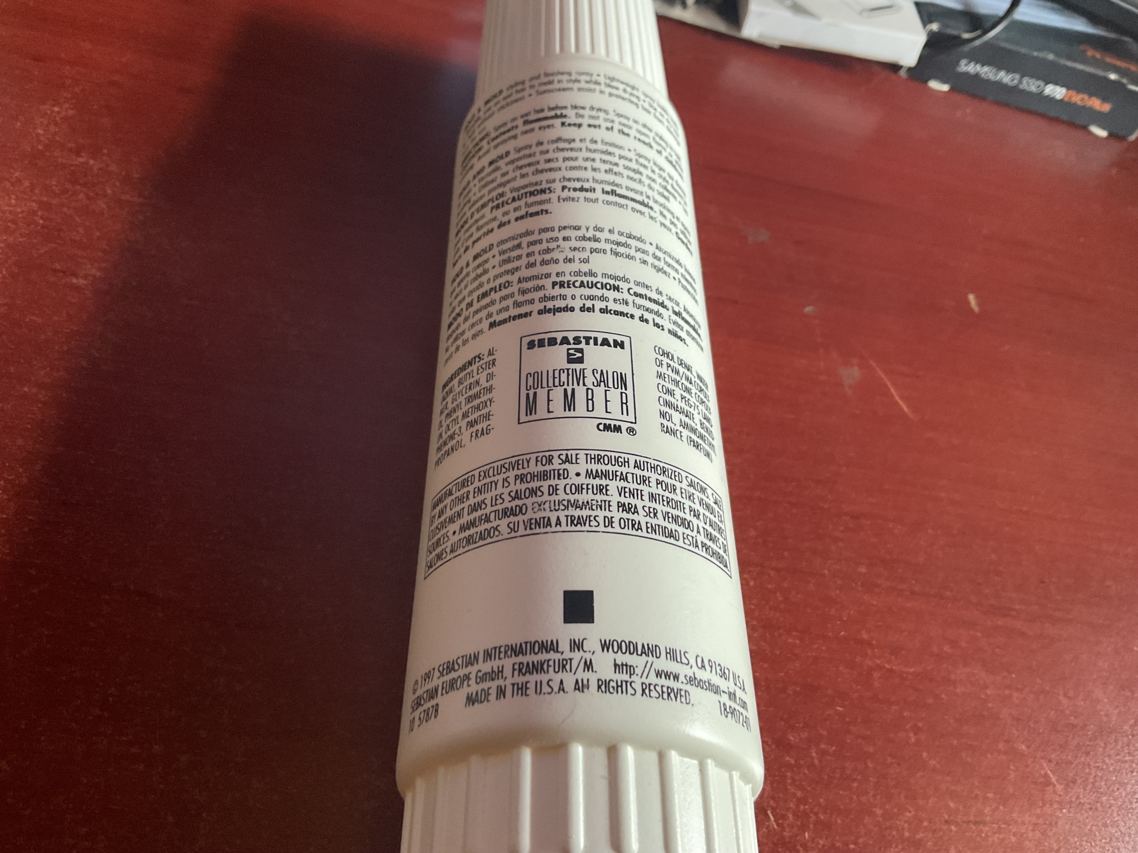 Sebastian Collectives Hold & Mold Spray Gel - photo 5