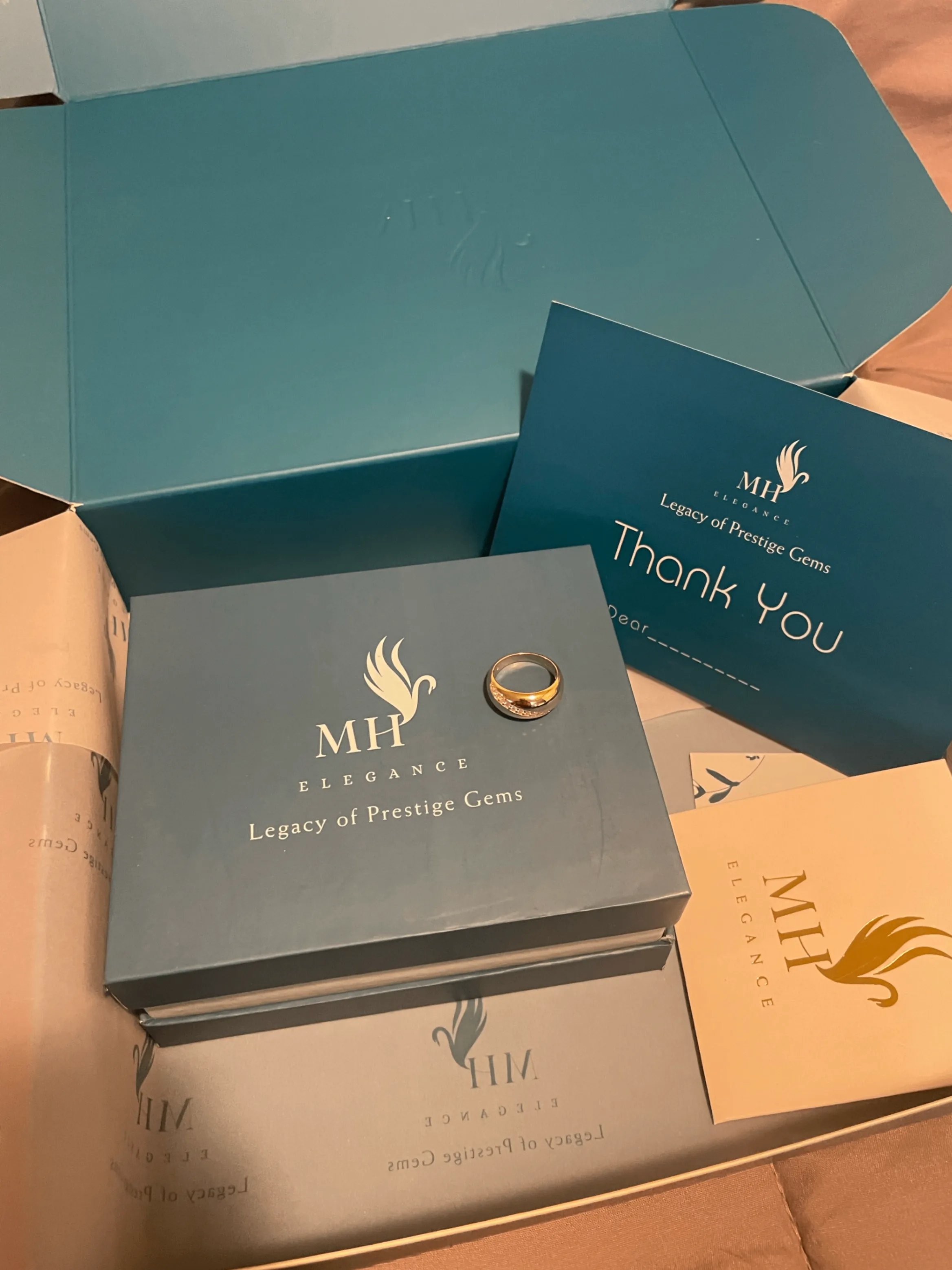 14k Gold Plated Eternal Glow Ring Size 6US image indicator(4)