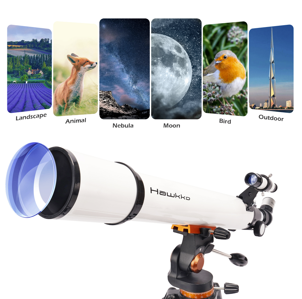 Hawkko 70/700 Refractor Telescope kit – as is, bag - photo 2