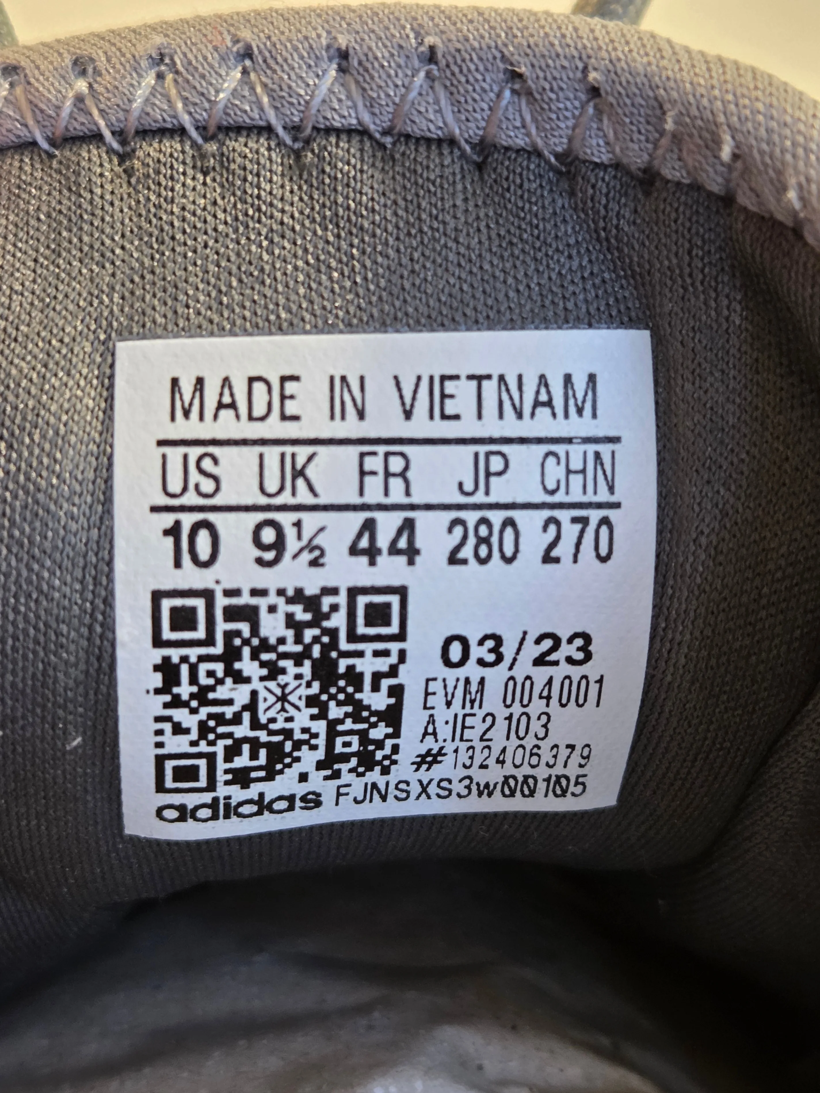 adidas Hyperturf IE2103 US 10 Grey – New w/Box image indicator(10)