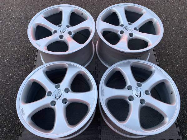 Set of RARE 20X8.5/12 Porsche Techart Formula rims showroom cond