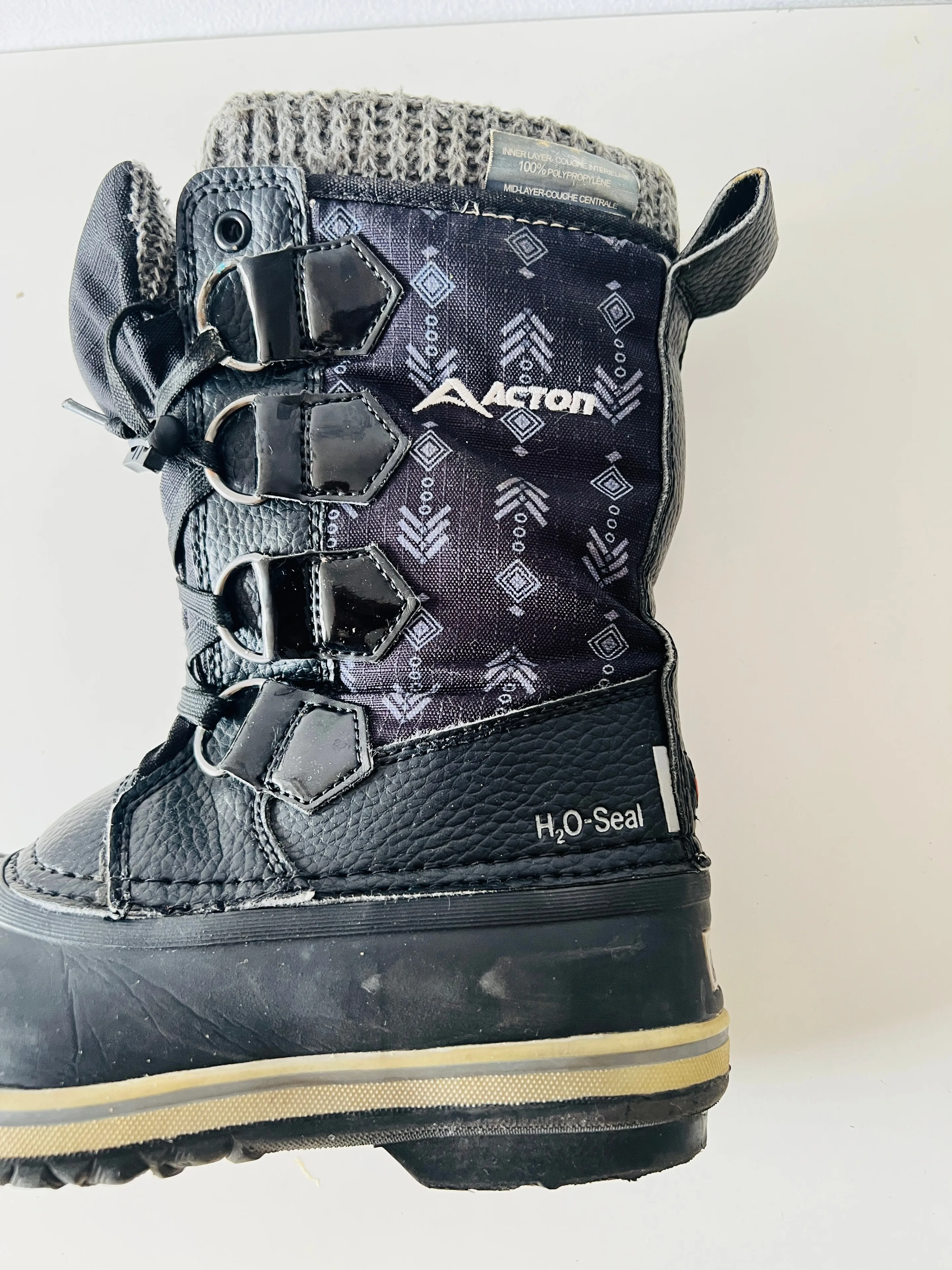 Acton Kids Snow Winter Boots age 7-9 years image indicator(2)