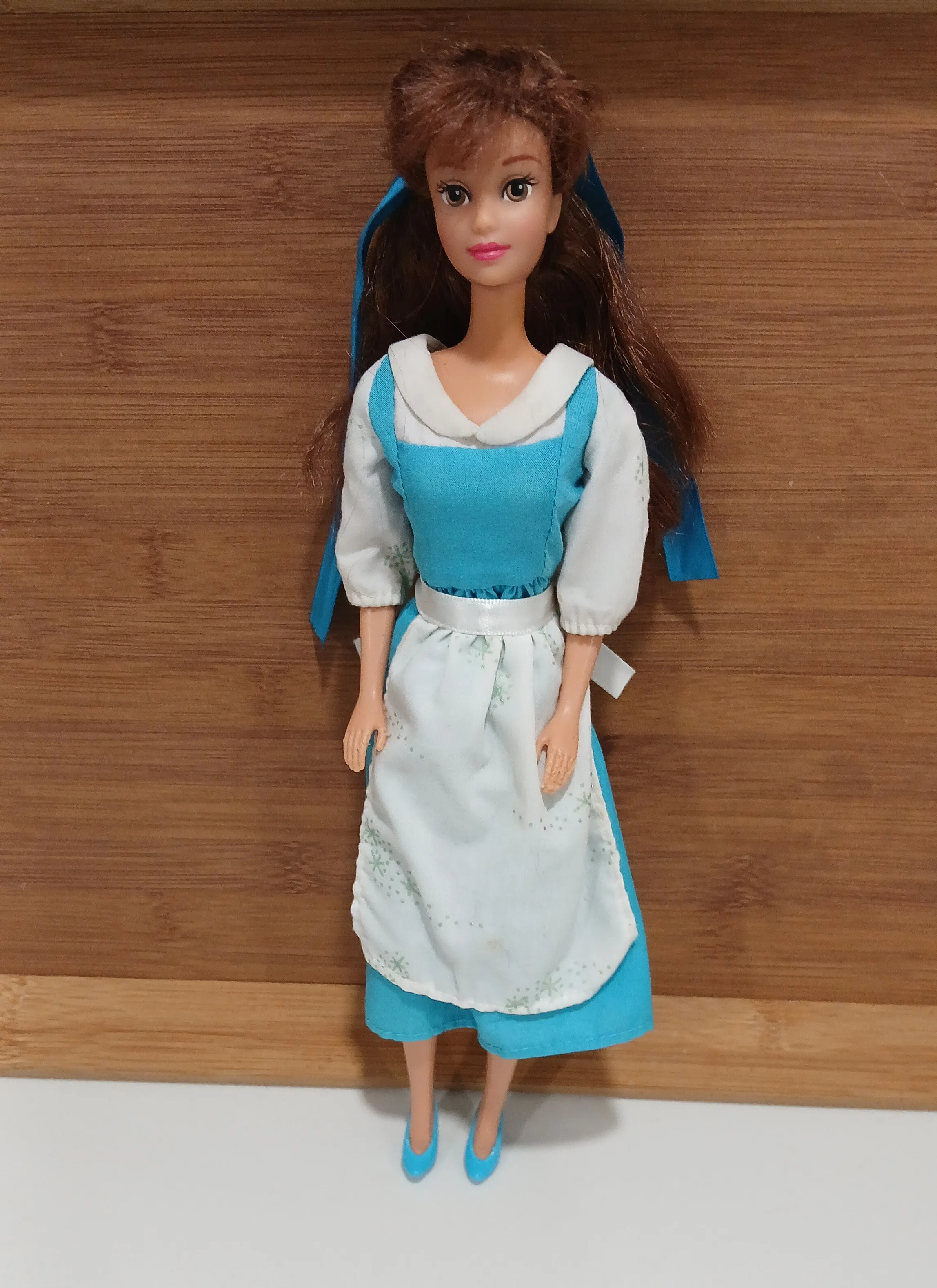 Disney Dolls with Original Outfits,12in.Good Condition, Both for image indicator(7)
