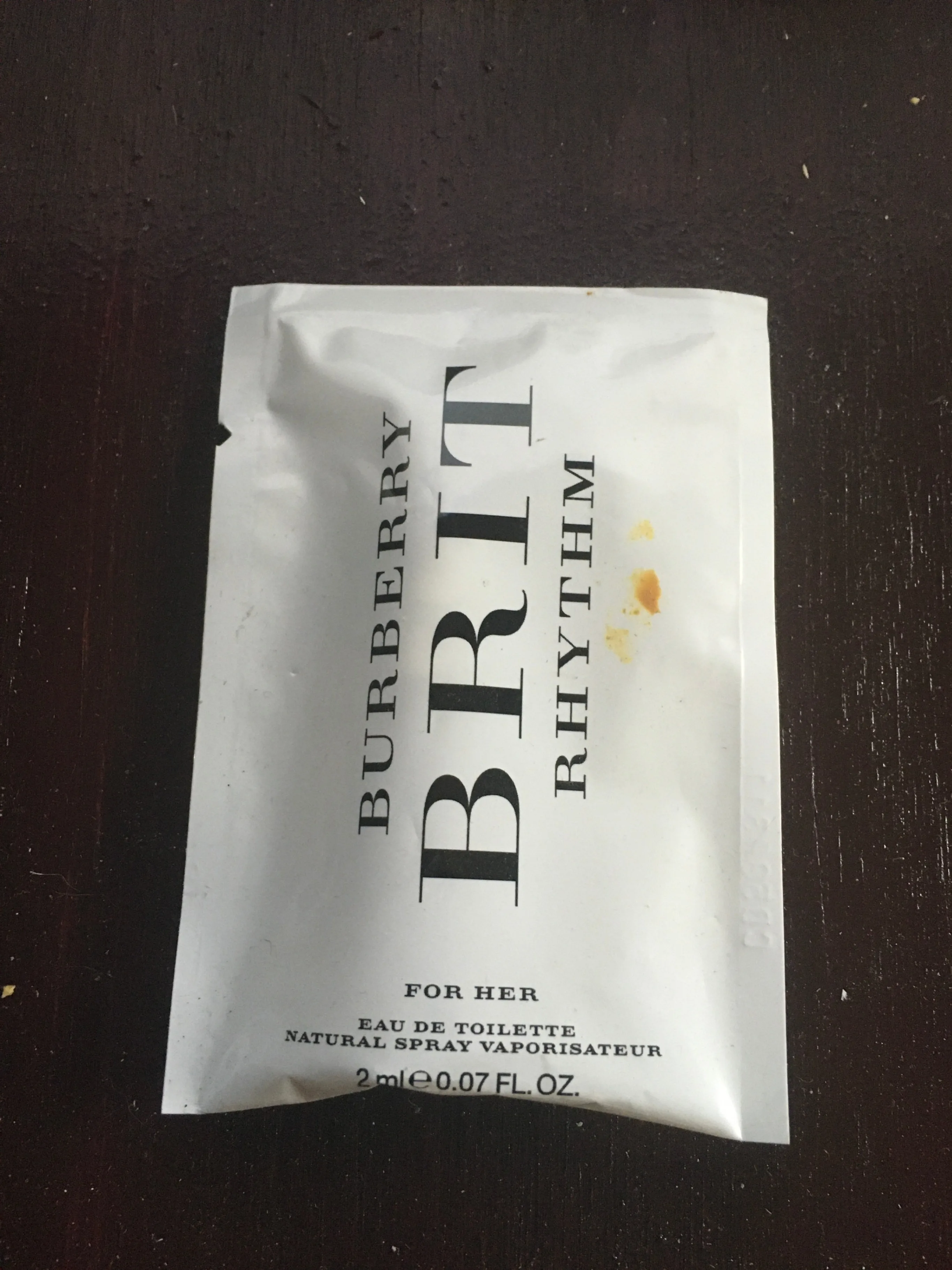 Burberry Brit Rhythm for Her - 2ml Sample