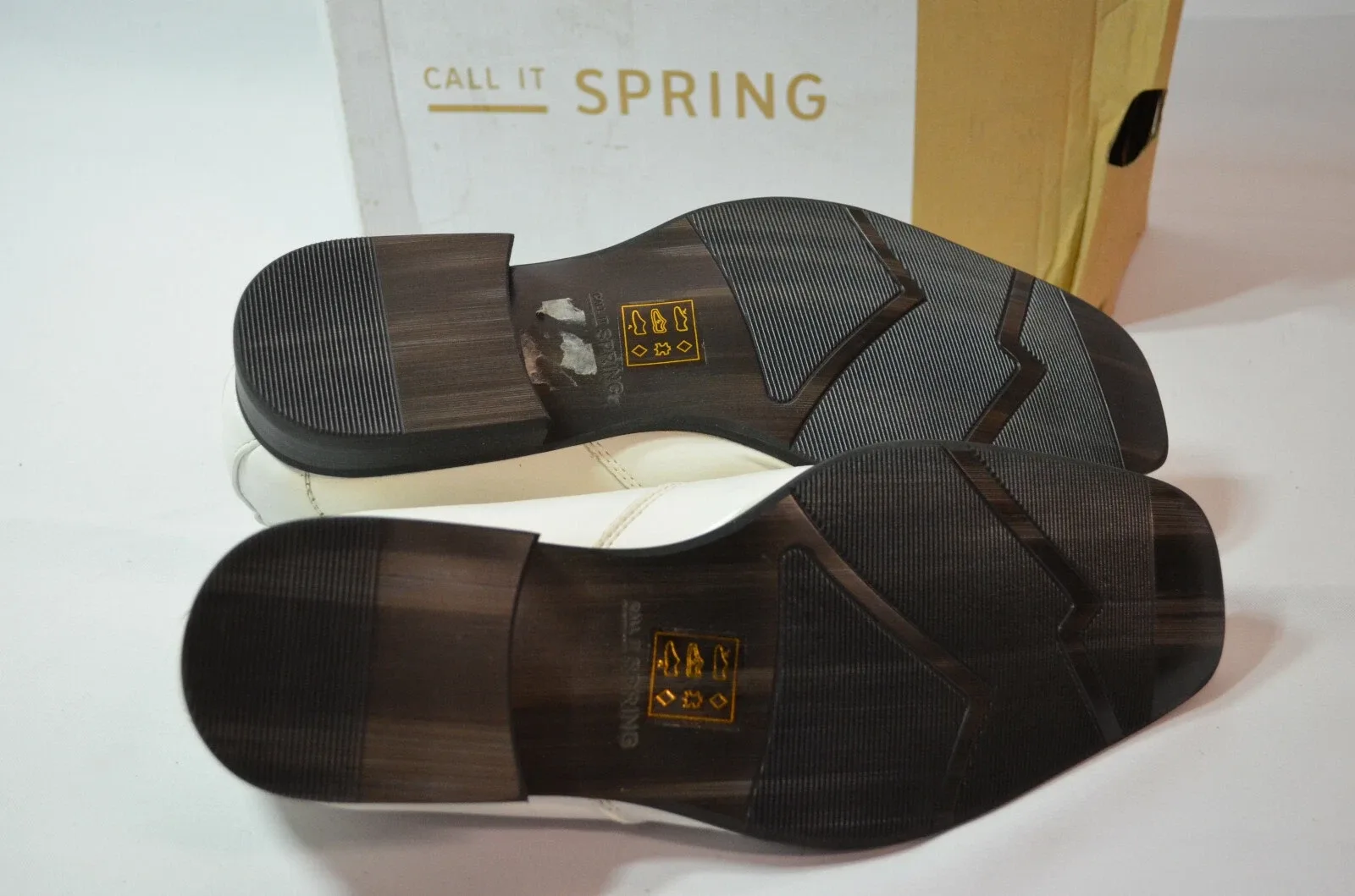 US 8 - Euro 41 Call it Spring Schindel Loafers White mens shoes image indicator(5)