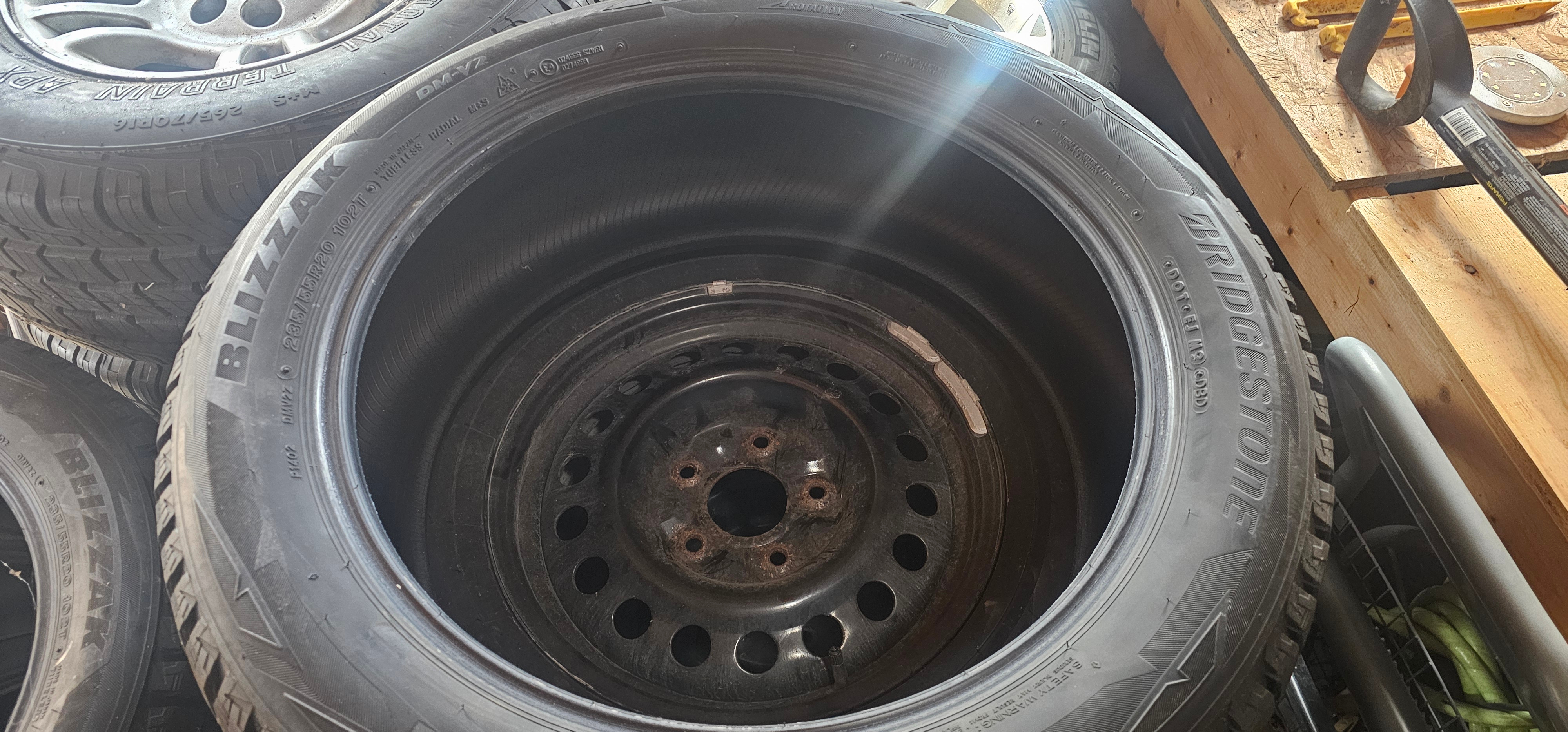 SOLD - Blizzak Winter Tires, Set of 4 Tires For Sale