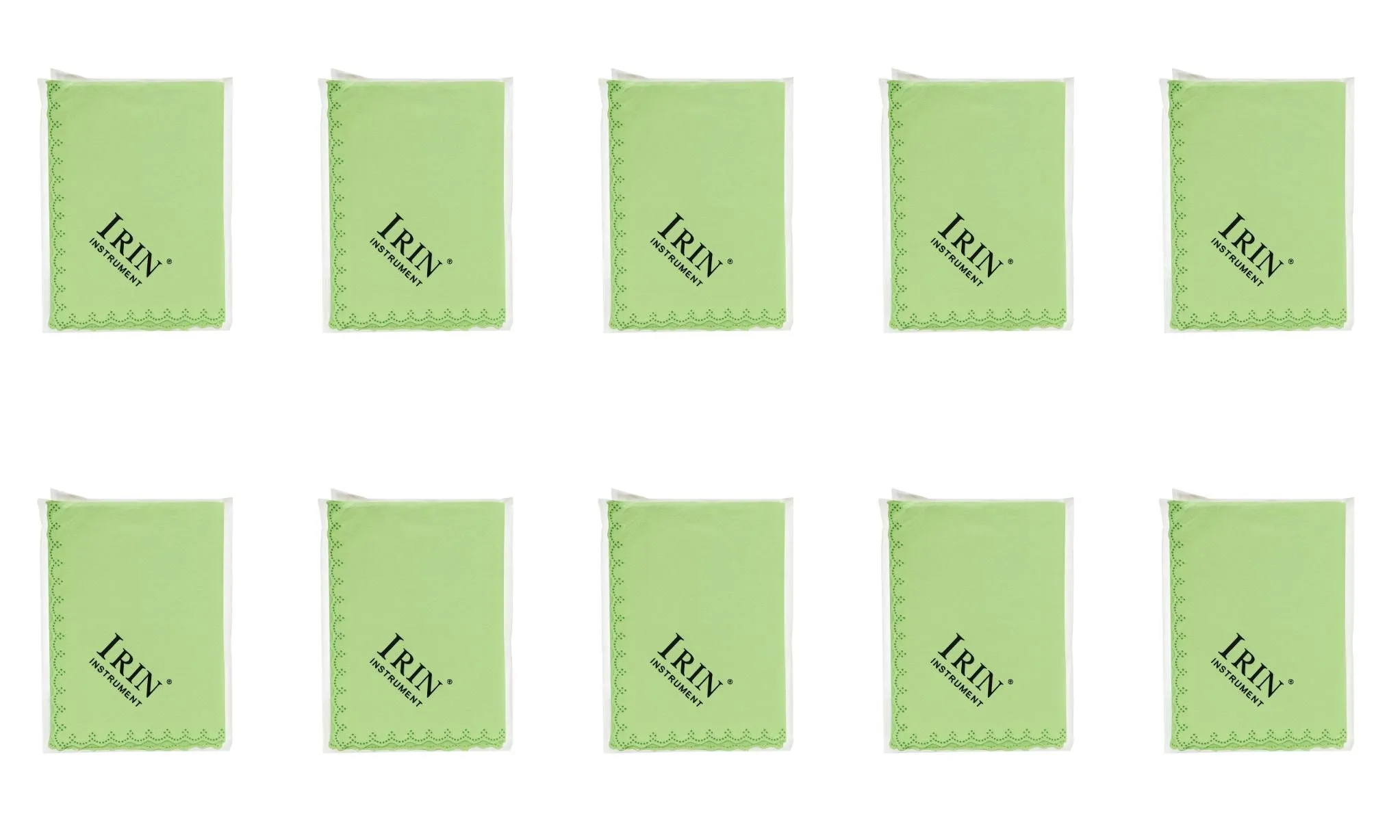 10 Sets Musical Instrument Cleaning Cloths | Soft & Lint-Free
