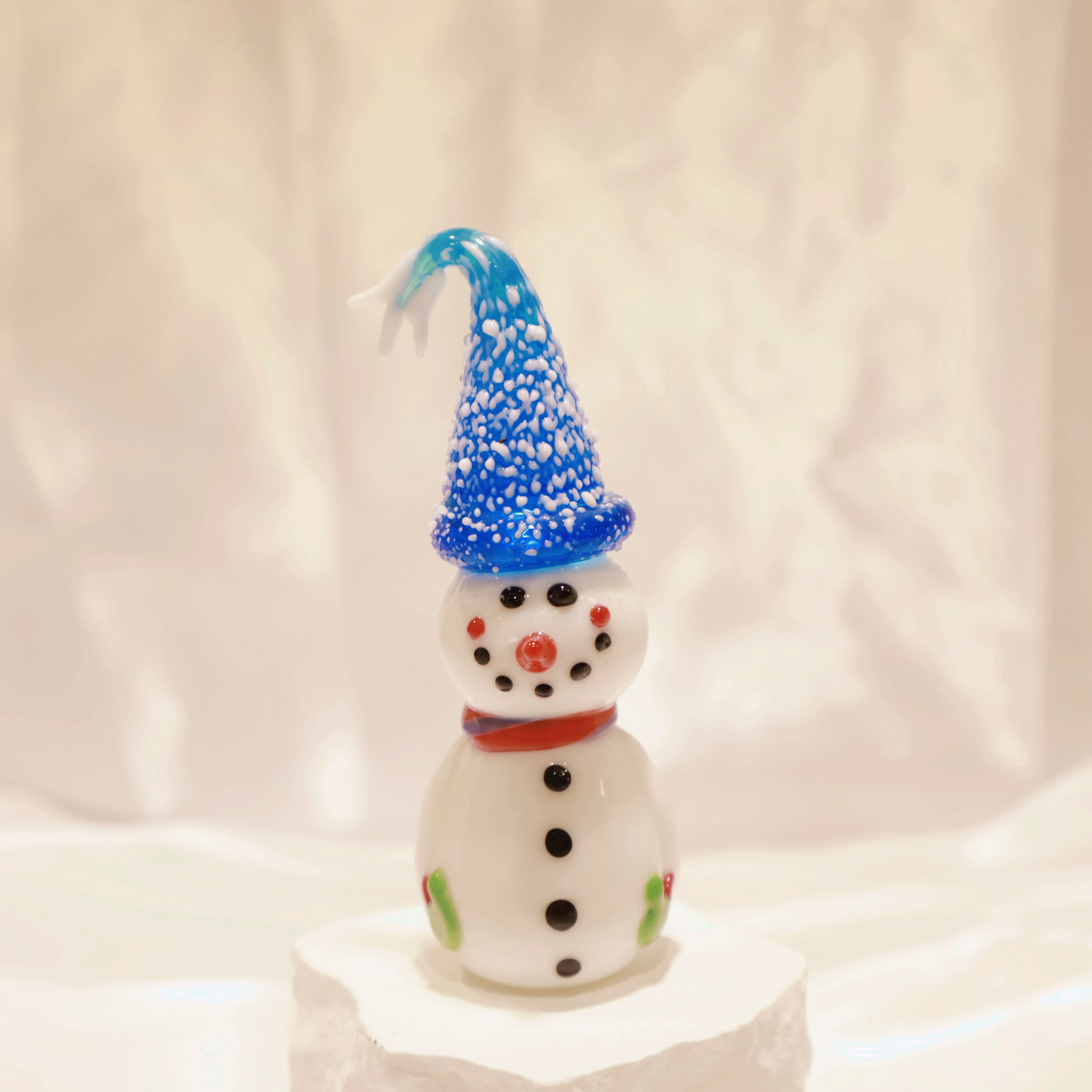 Handmade delicate blown glass for Chritsmas gift/decoration image indicator(7)