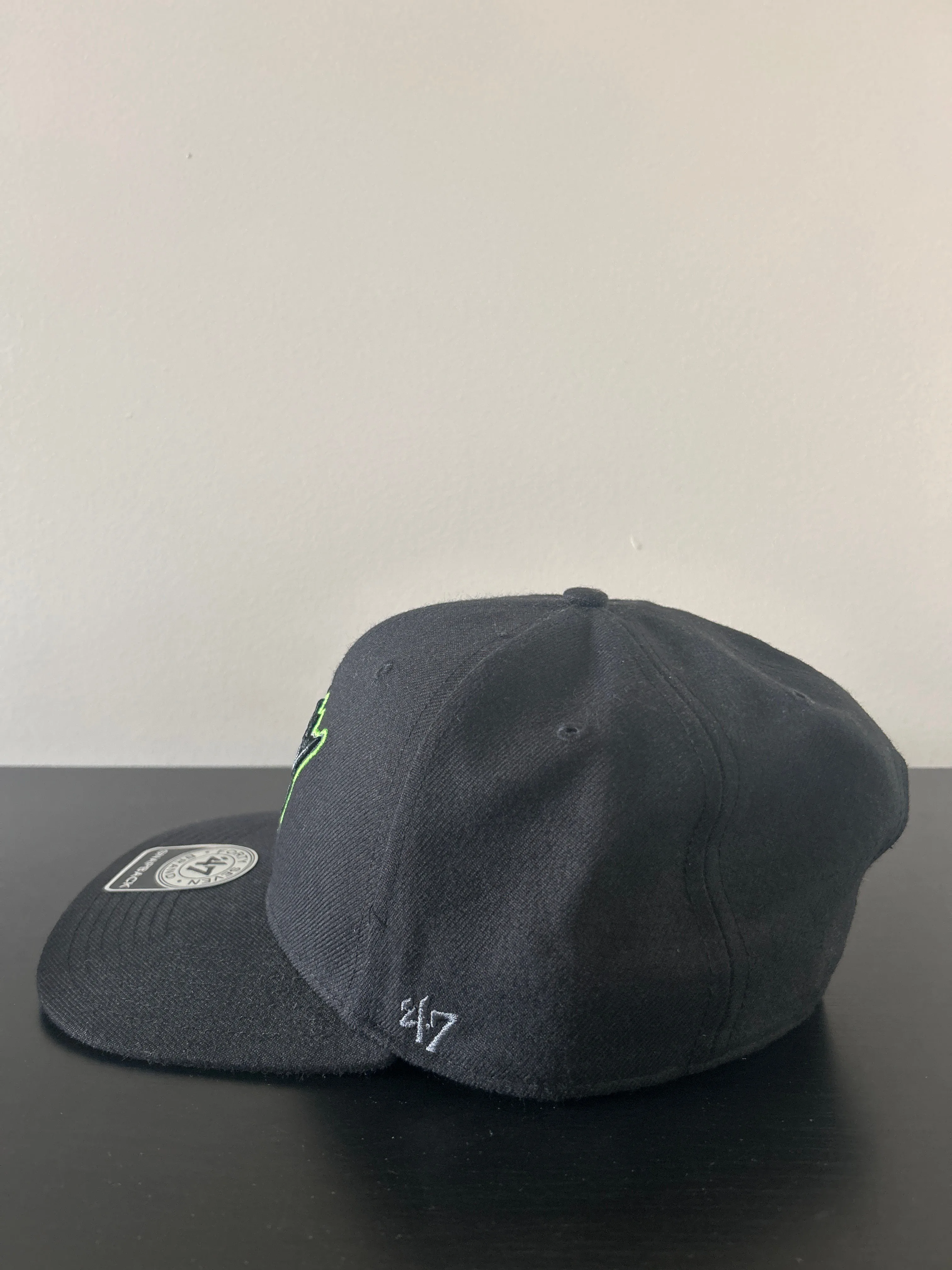 Edmonton Oil Kings '47 Alternate Logo Captain Snapback Hat (NEW) image indicator(4)