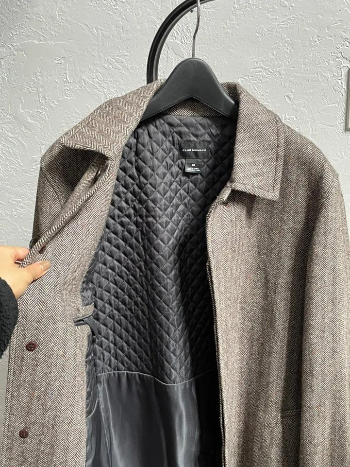 Club Monaco Wool Men's Coat image indicator(3)