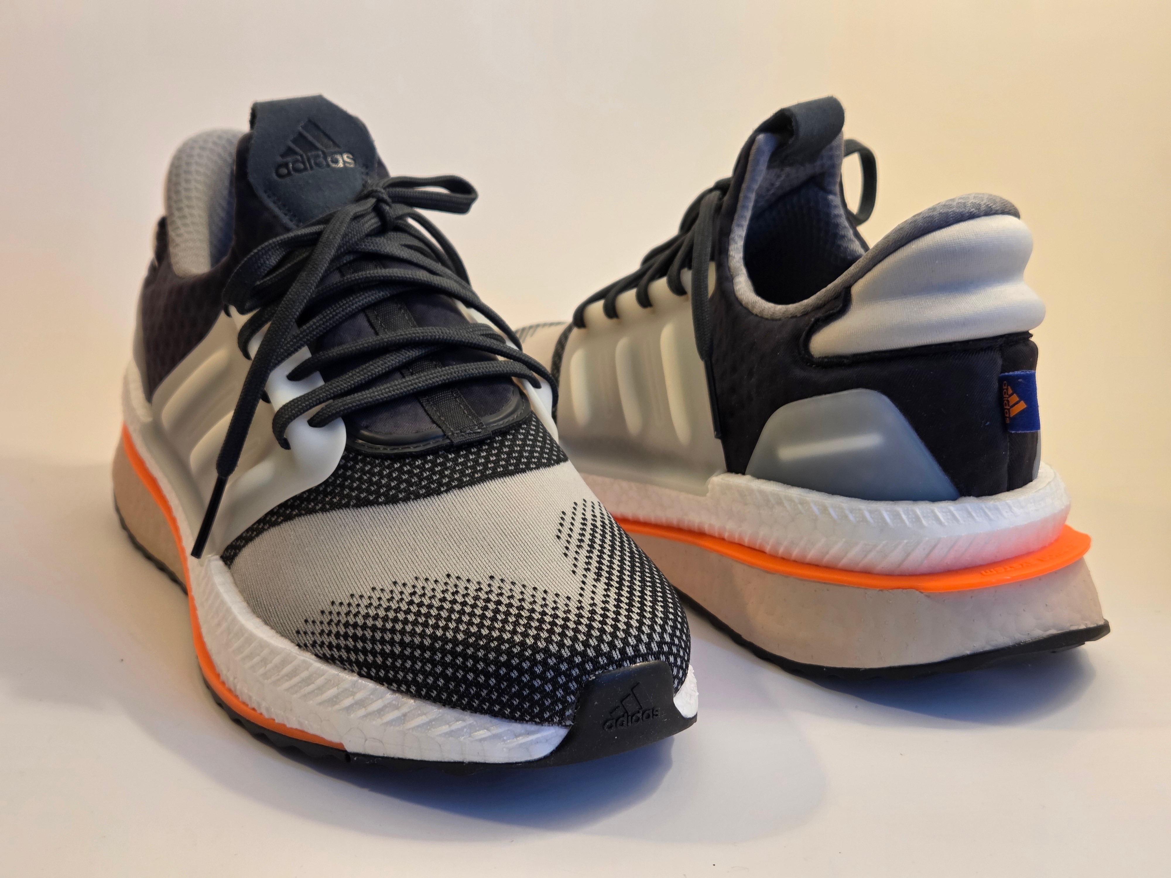 adidas X_PLRBOOST Men’s US 10.5 Grey/Orange w/Box - photo 3
