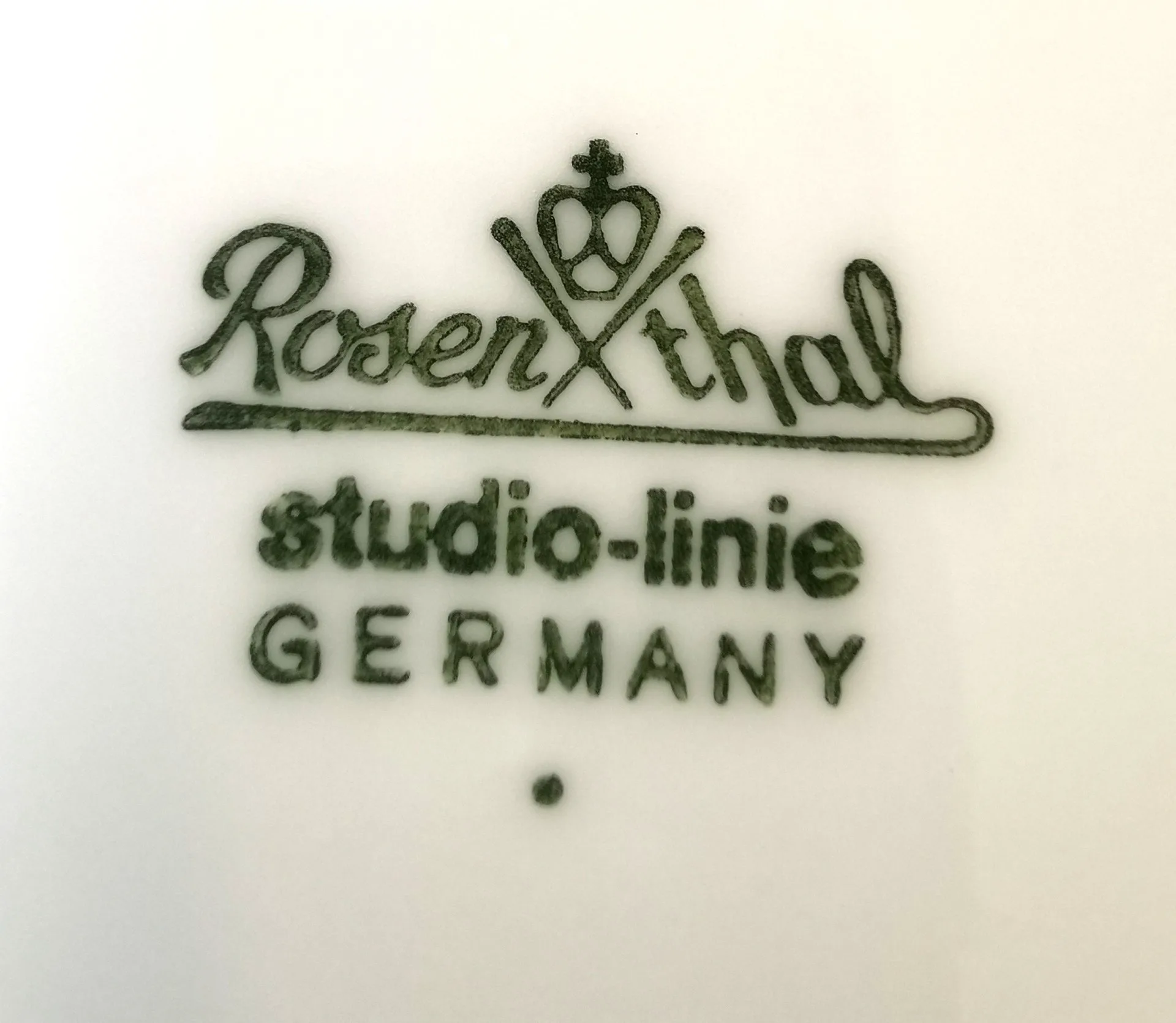 60s Rosenthal Asimmetria Plates Tapio Wirkkala Blue White image indicator(4)