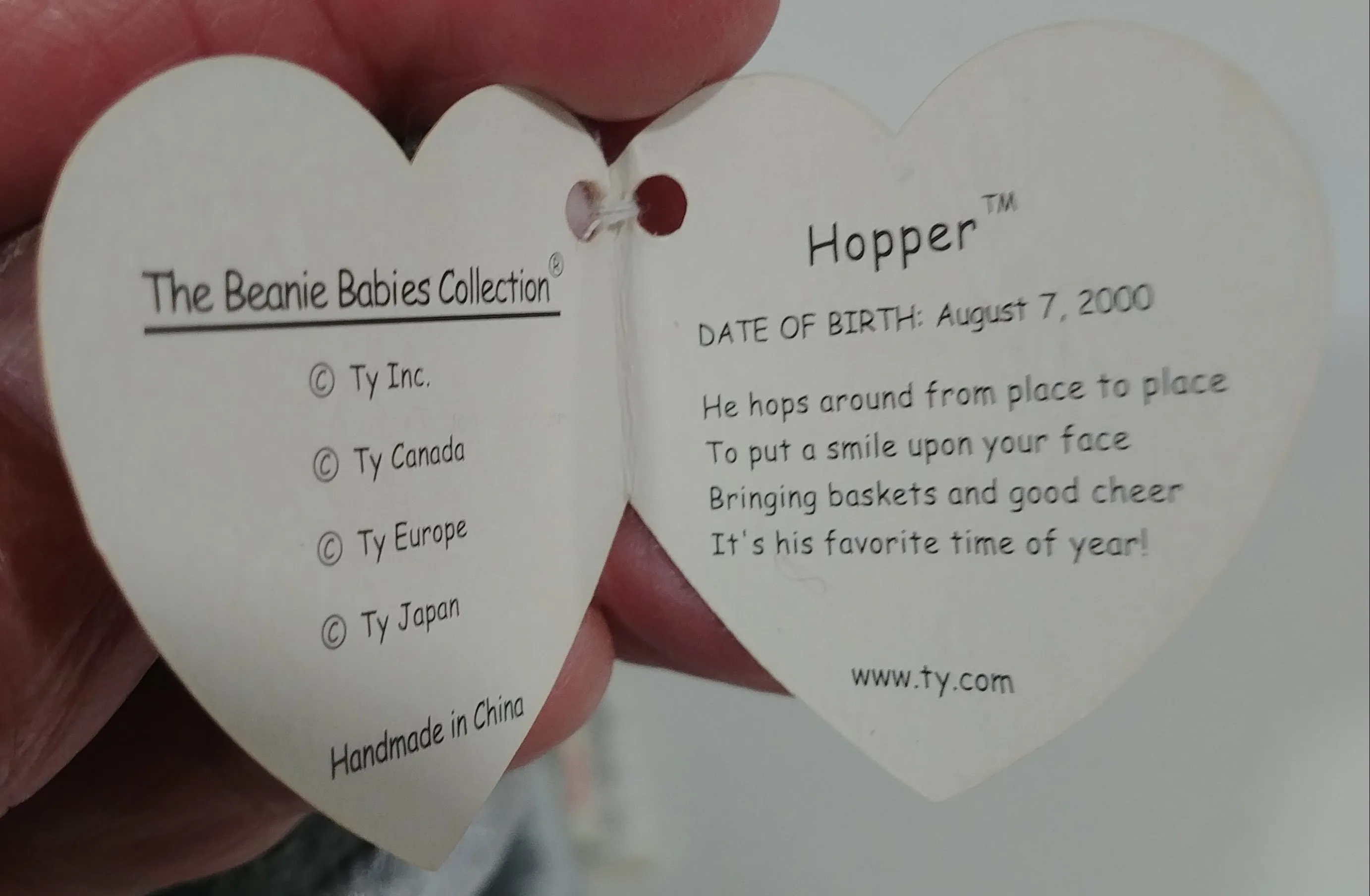 Stocking Stuffers,Ty Beany Babies w Birth Tags,Like new,$15 each image indicator(6)