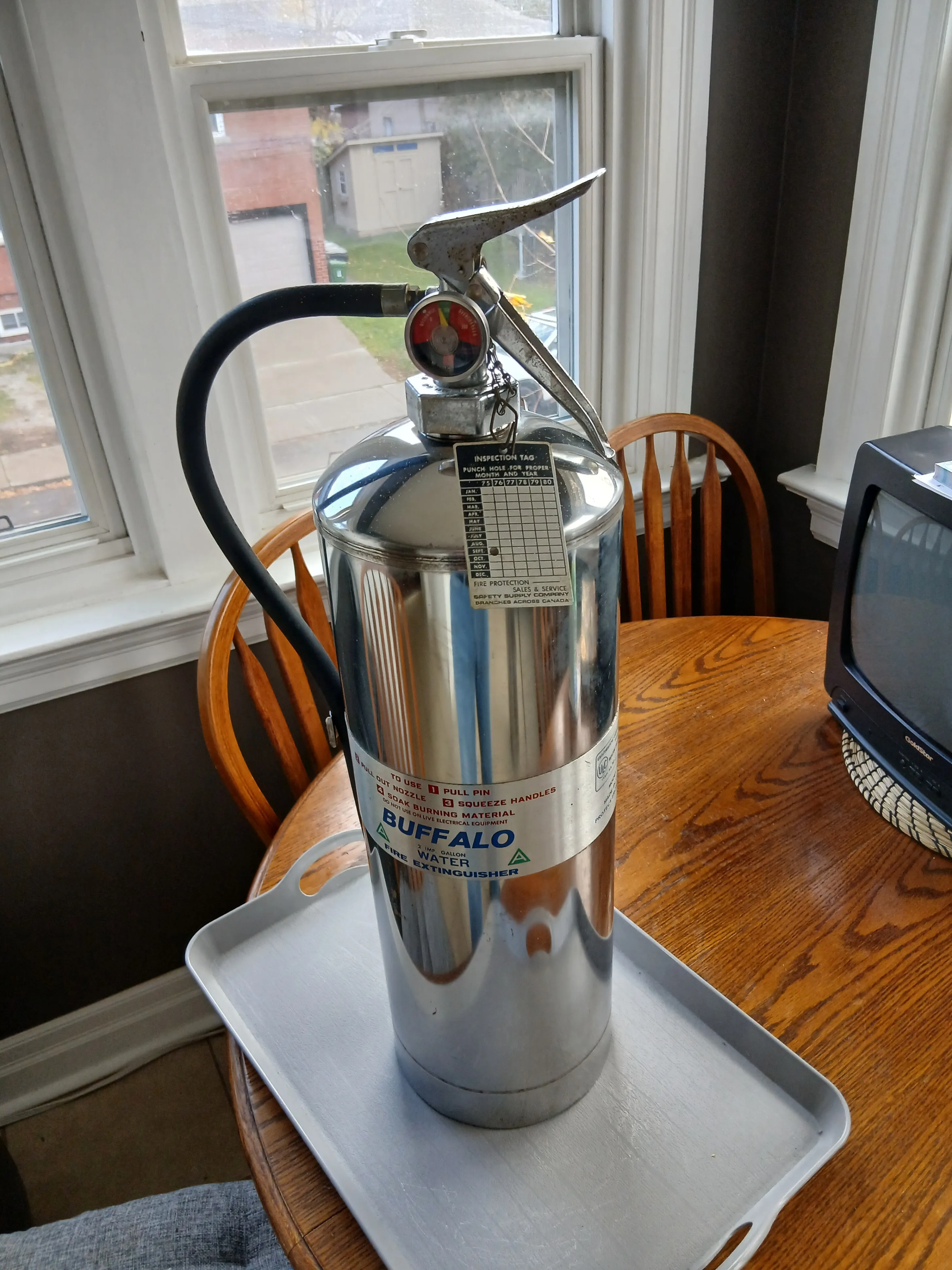 2 Gal Water Fire Extinguisher - Self Rechargeable