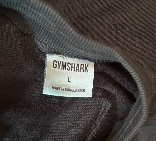 Black Gymshark Camo Printed Cotton Joggers Adult Large - photo 5