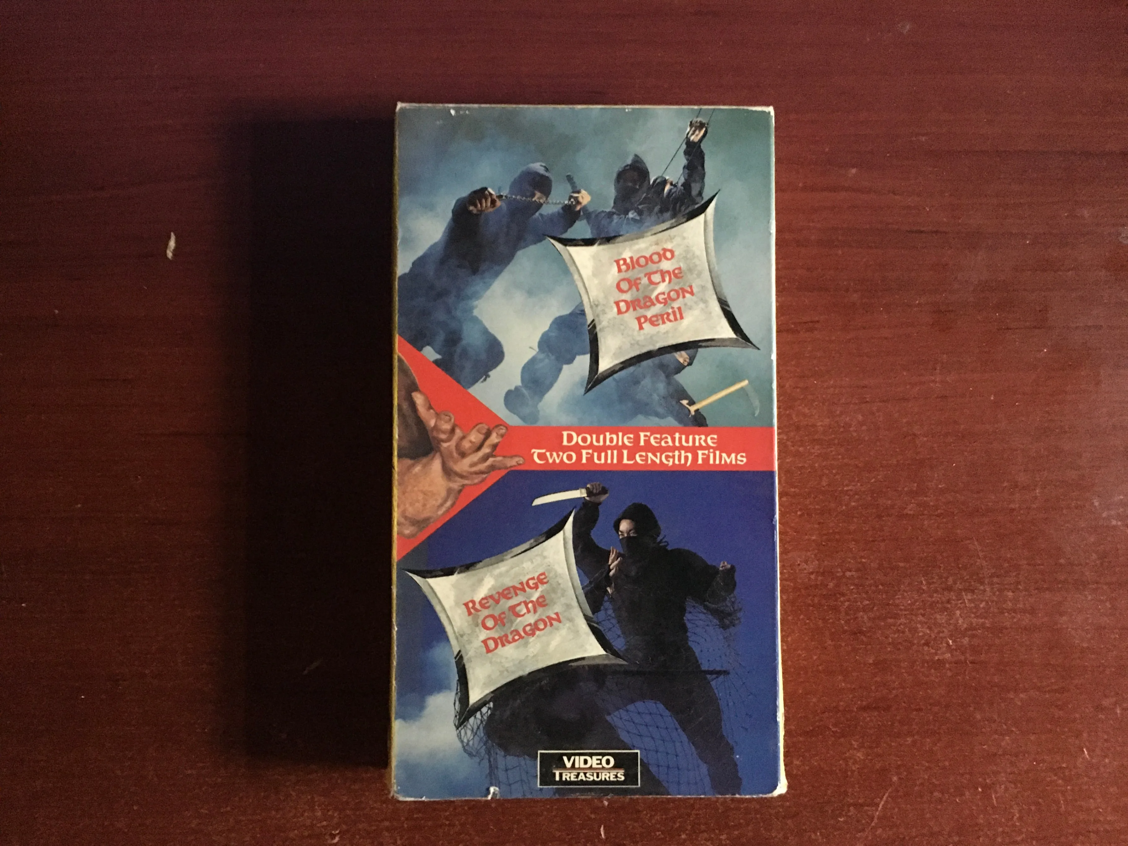 Blood of the Dragon Peril & Revenge of the Dragon VHS