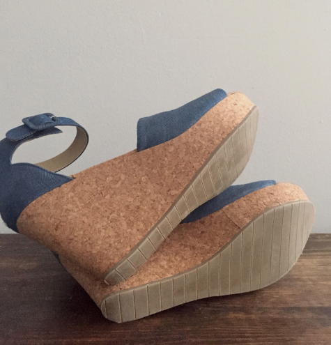 Kenneth Cole REACTION Women's Sole Quest Wedge Sandal Blue - photo 5