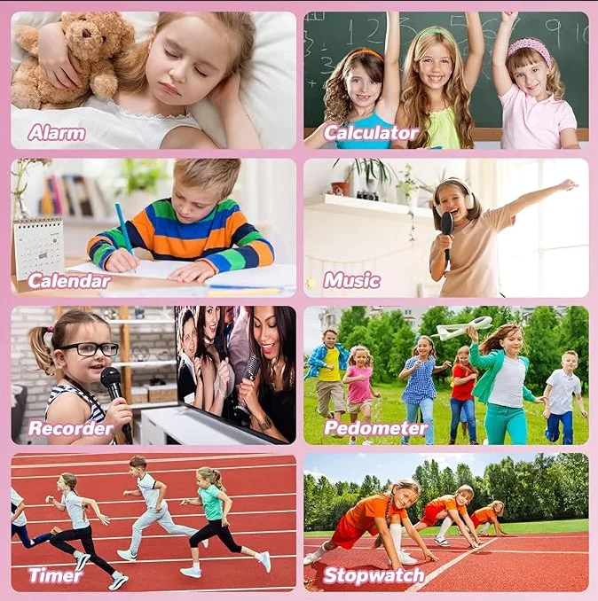 Smart Watch for Kids with 19 Sports Modes(Brand New in Box) image indicator(3)