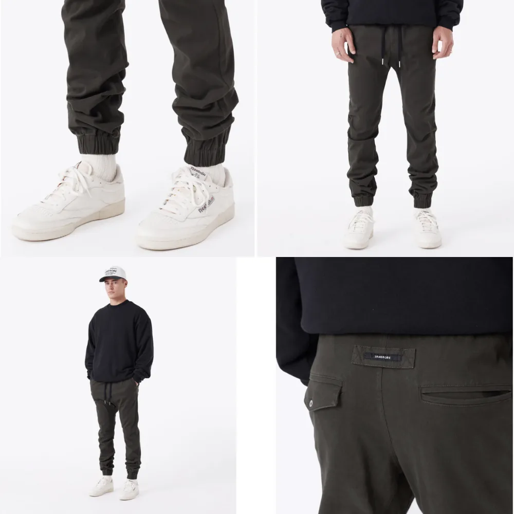 2 ZANEROBE Sureshot Jogger – Dark Army & Anchor | Size 32 (BNWT) image indicator(5)