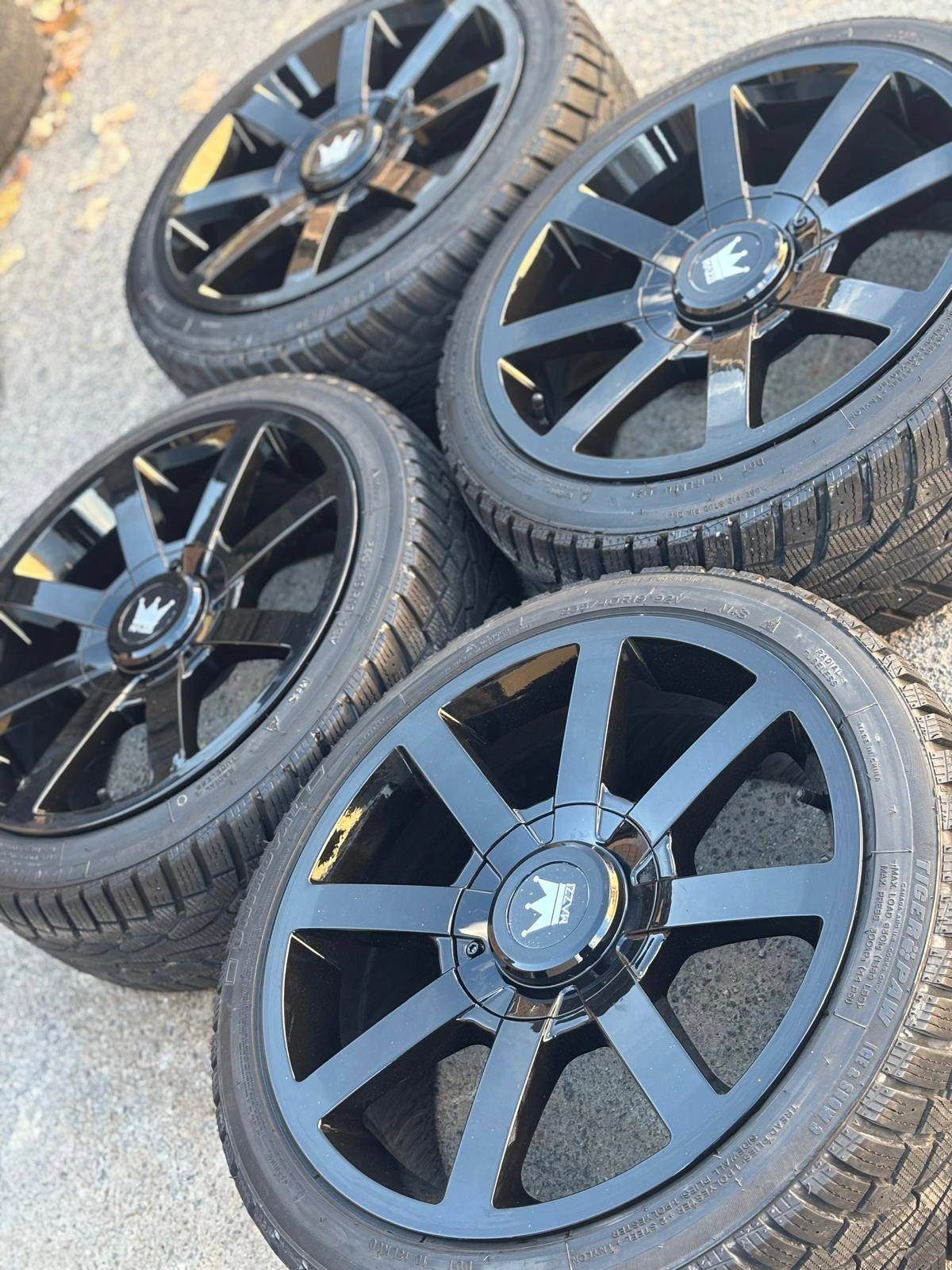 NEW 19"Mazzi(5x108/5x114)+235/40/R19 tires-Model3/Accord/Camry/E