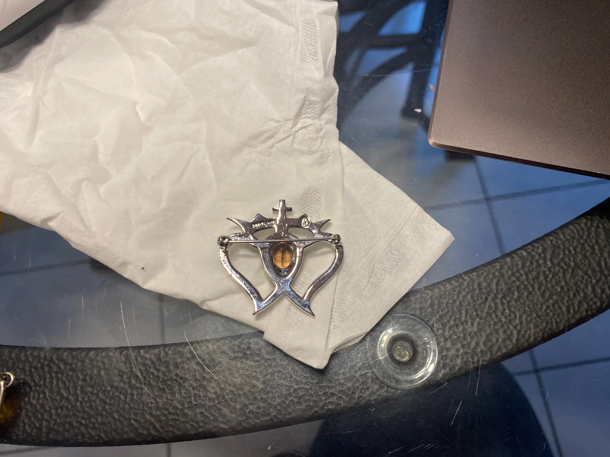 Vintage Scottish Luckenbooth Brooch & Bracelet Set image indicator(3)