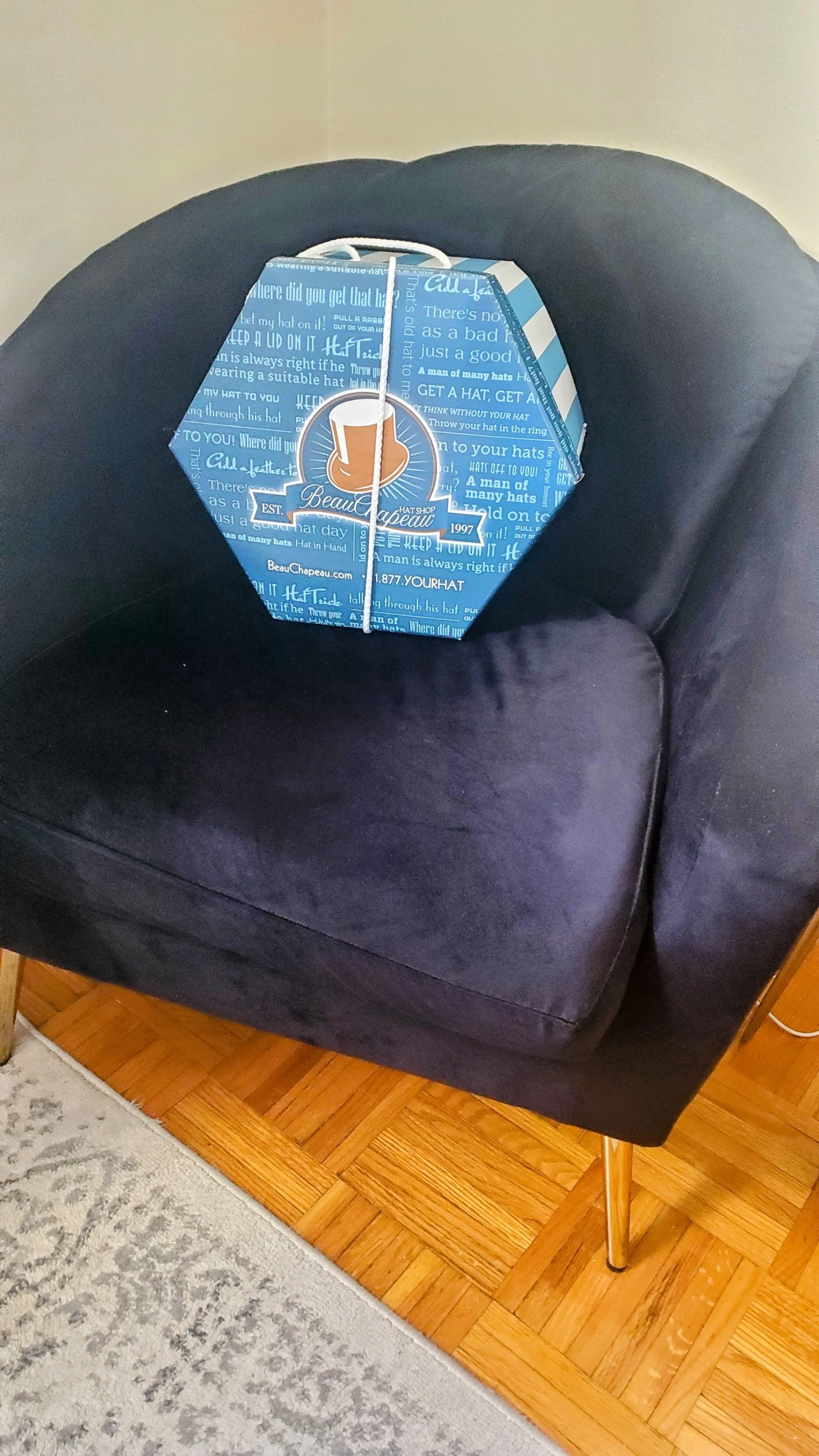 Occasion Beige Straw Hat, Size Small from BeauChapeau Hat Shop image indicator(4)