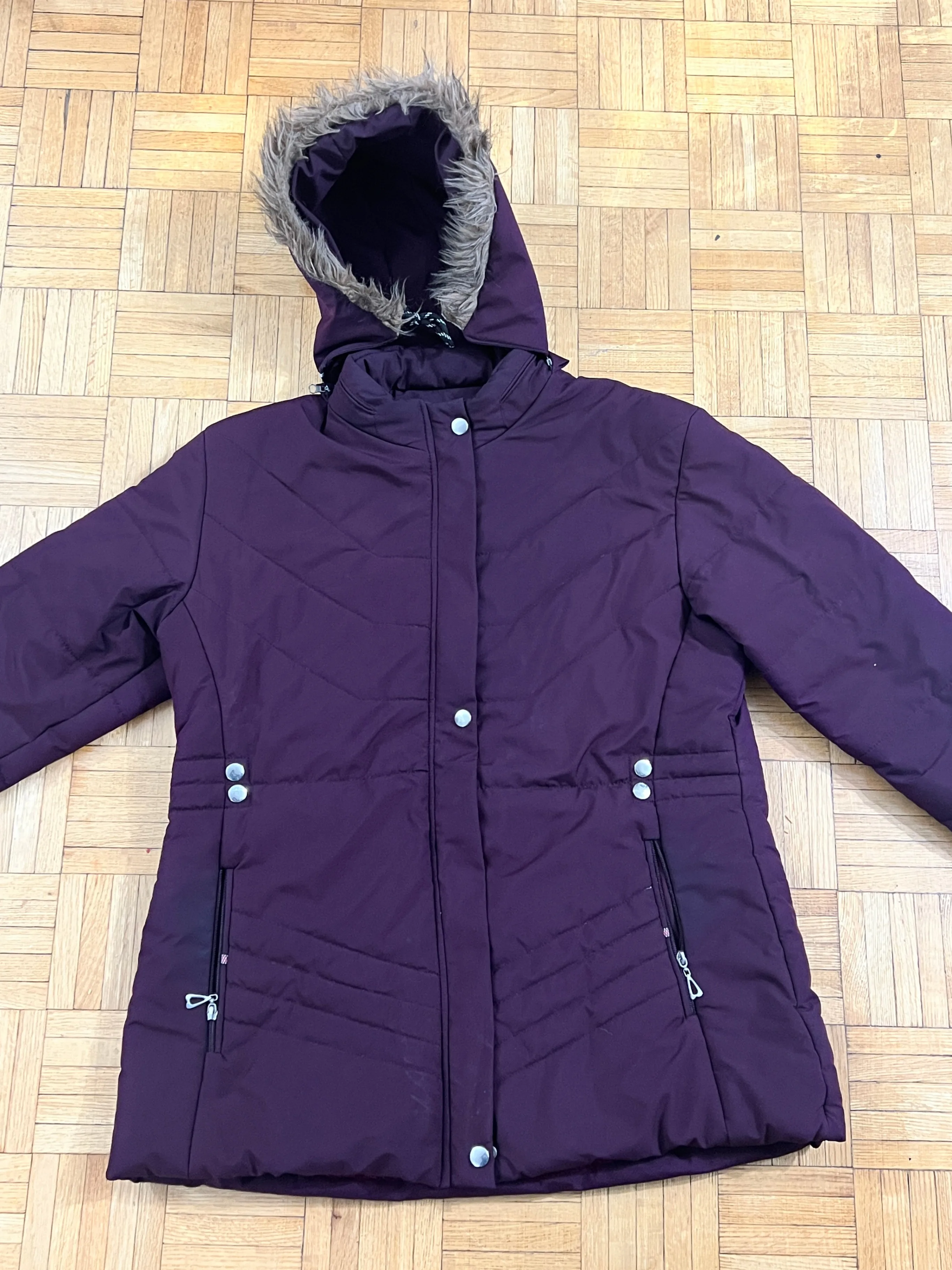 adult winter jacket (dark pink) / veste d'hiver adulte