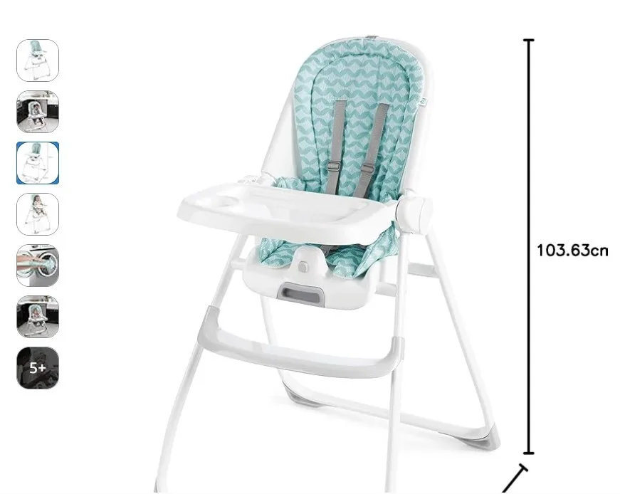 Ingenuity Yummity Yum Easy Folding High Chair - Goji image indicator(3)