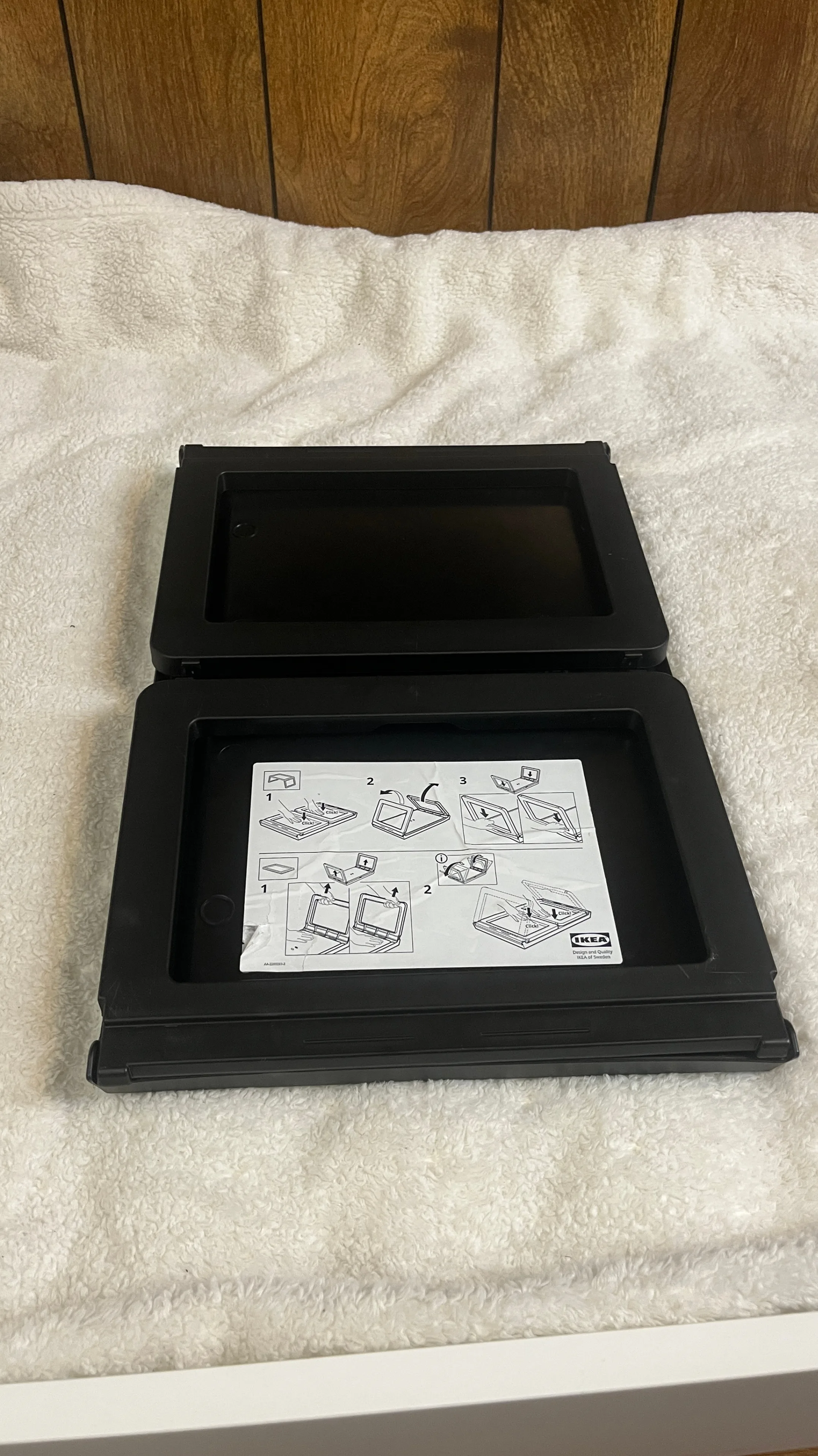 IKEA KLIPSK Bed Tray – Black image indicator(3)
