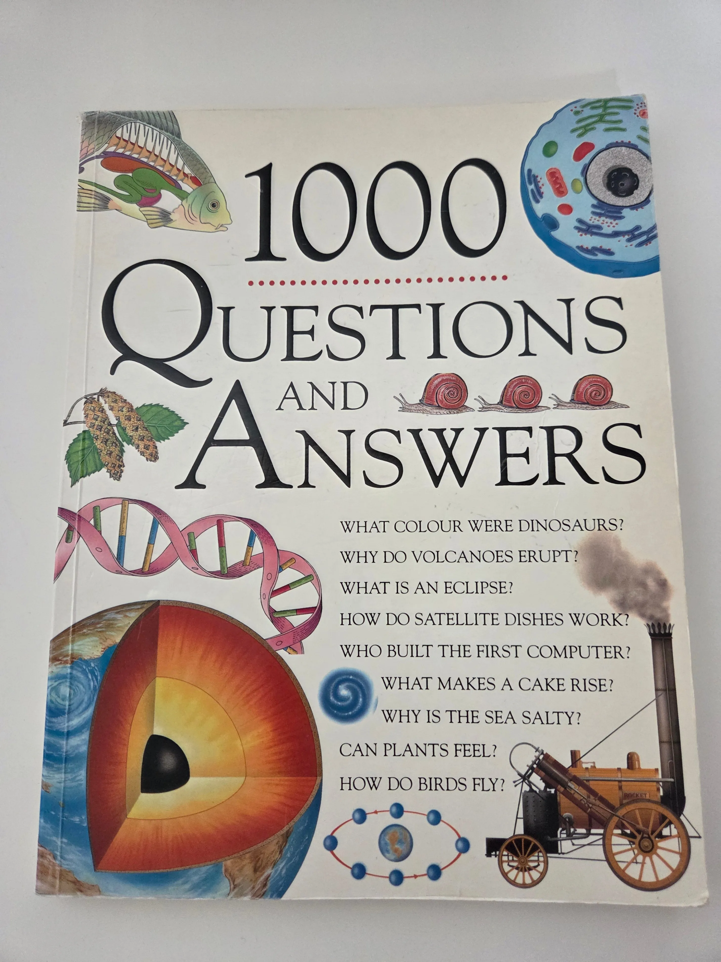 1000 Questions and Answers – Illustrated Science Book