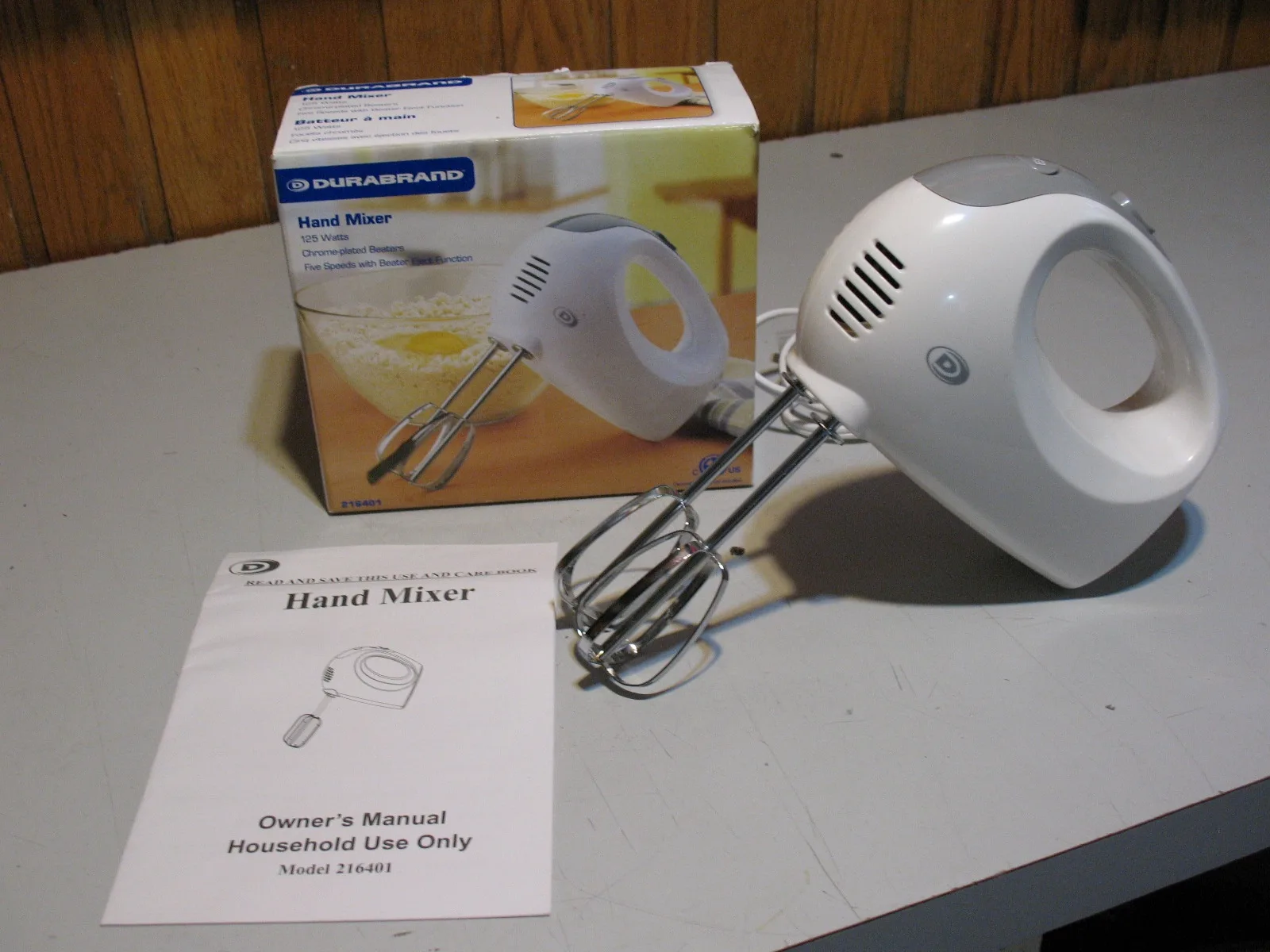 Durabrand Hand Mixer, BRAND NEW image indicator(10)