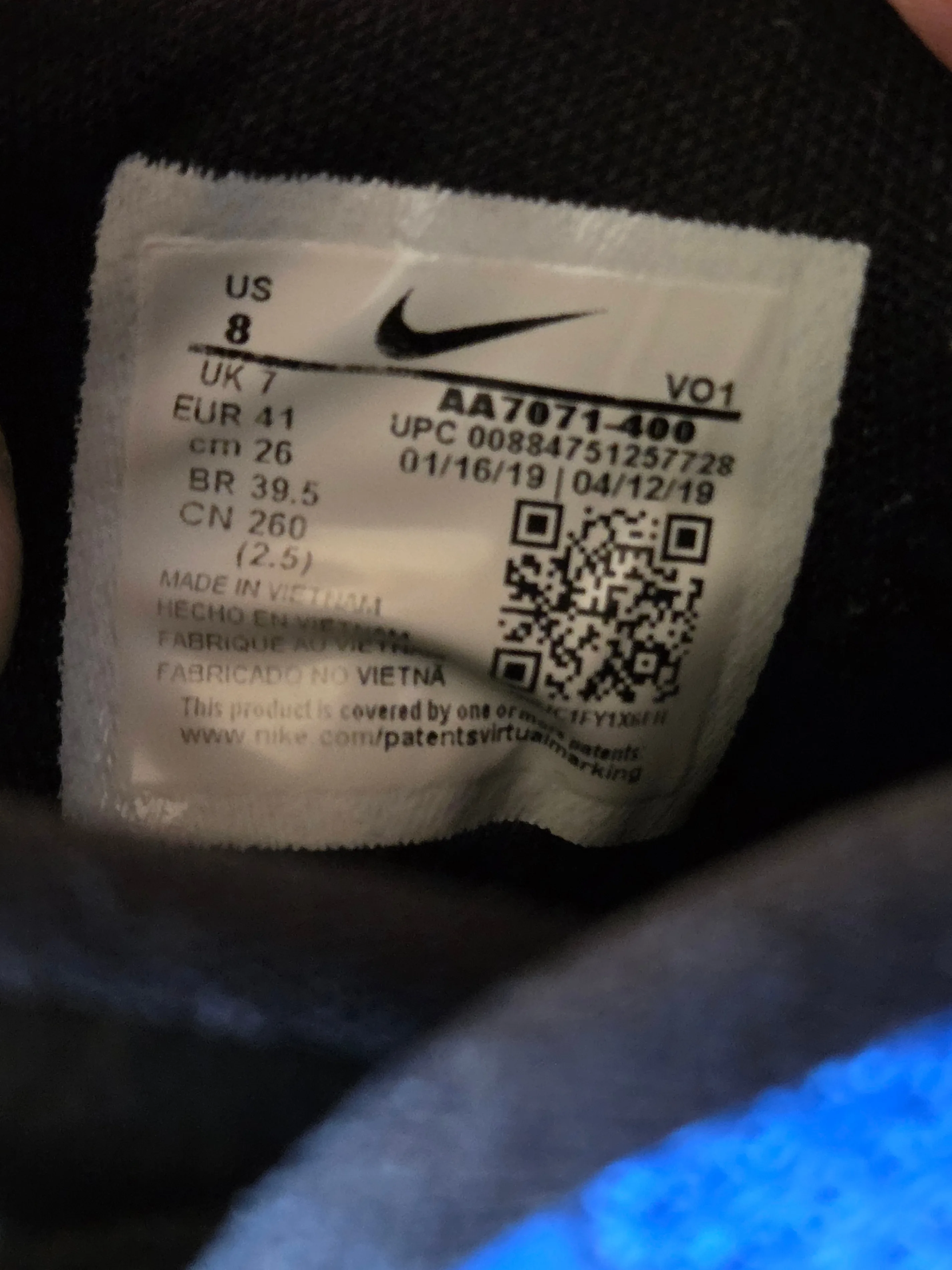 Nike Kyrie Flytrap Royal Blue, US 8 image indicator(3)