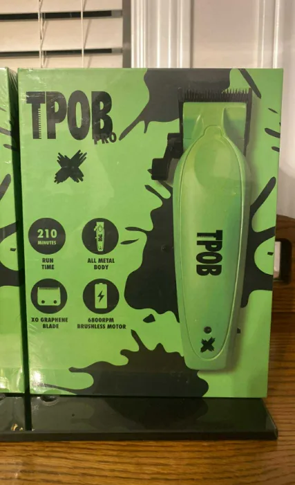 TPOB X Professional Digital Brushless Hair Clippers image indicator(2)