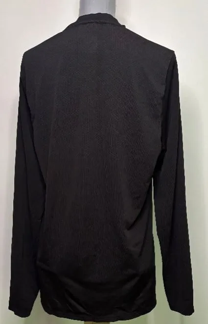 Black Gymshark Long Sleeve Performance Shirt Adult Medium image indicator(3)