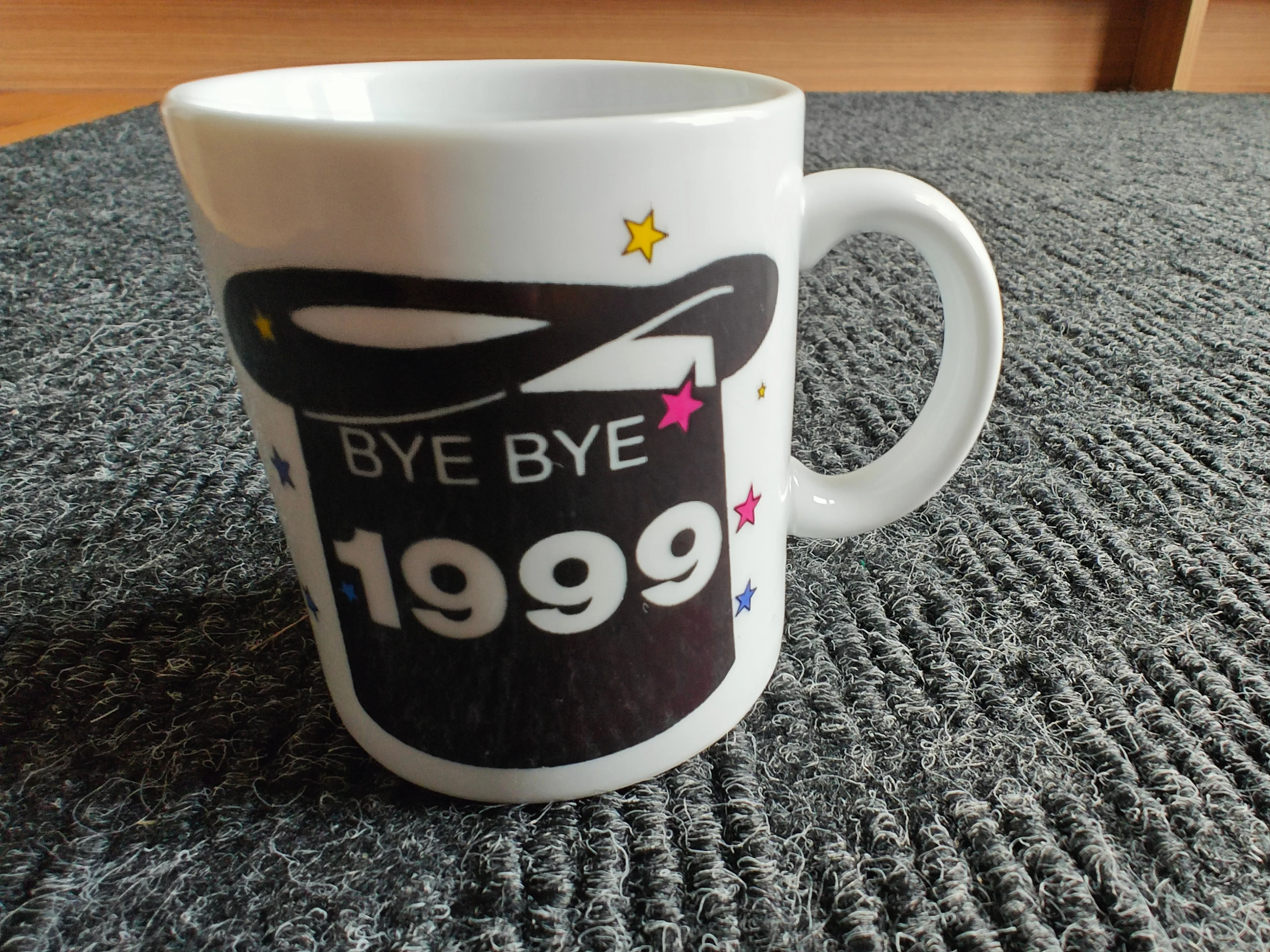 Colour Changing Mug / Cup - New Years Eve - 1999 to 2000 image indicator(2)